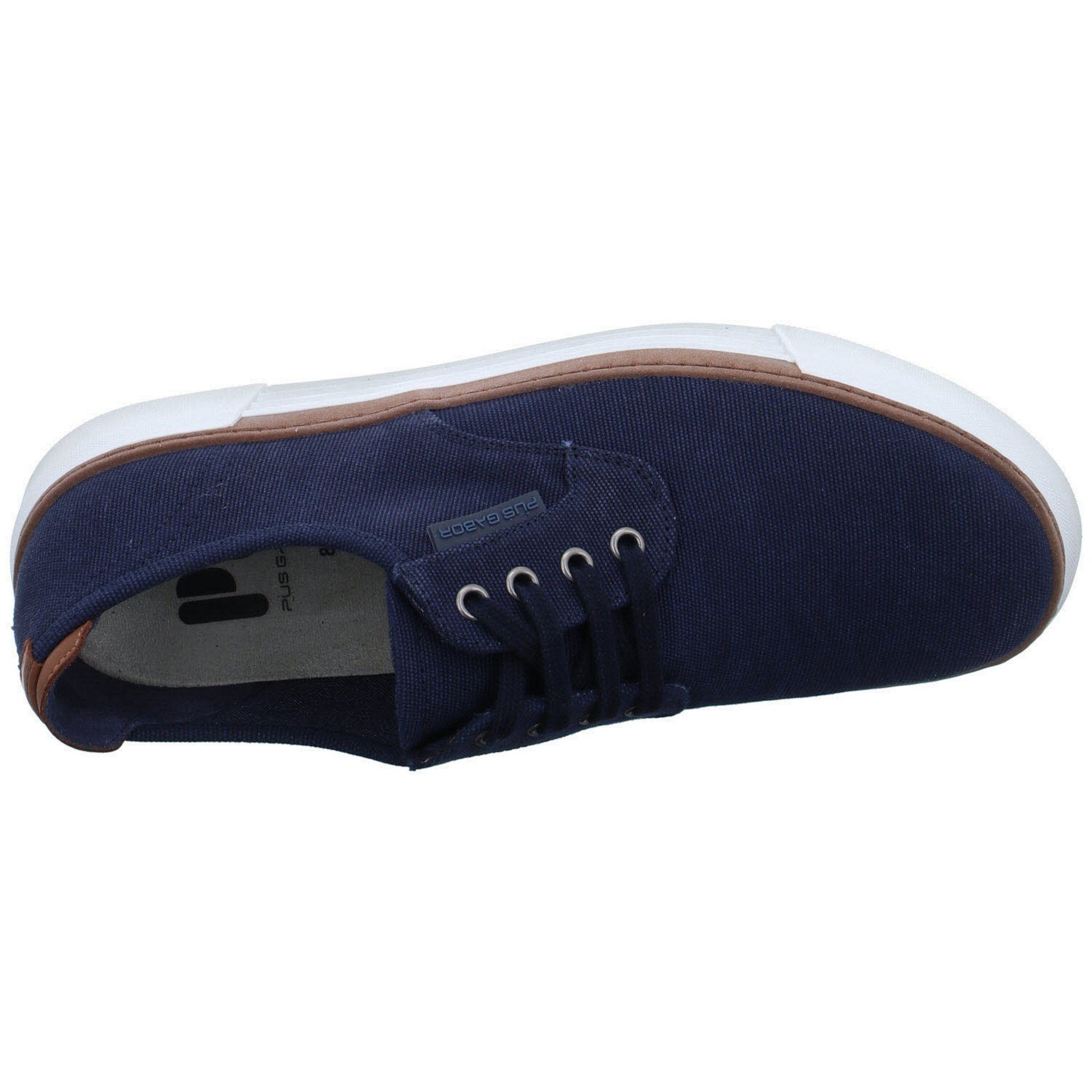 Sneaker blau Textil Sneaker dunkel Slip-On Textil Gabor uni Pius