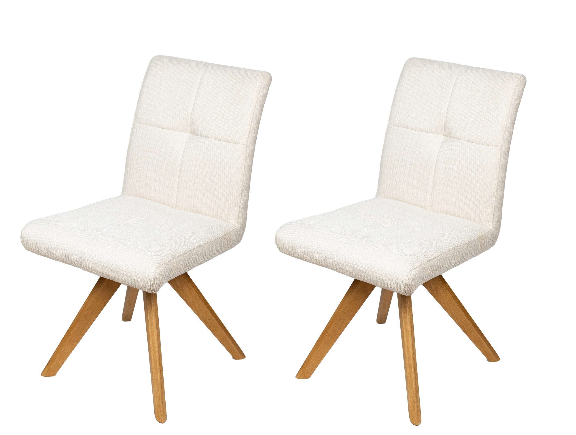 Home affaire Drehstuhl Ida Polsterstuhl, Küchenstuhl, 4-Fußstuhl (2 St), 18 günstig online kaufen