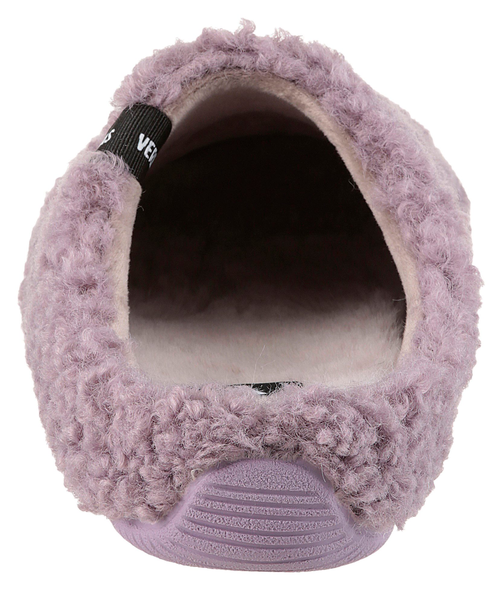 VERBENAS Pantoffel, Hausschuh, Homeslipper, Clog in kuscheliger Optik