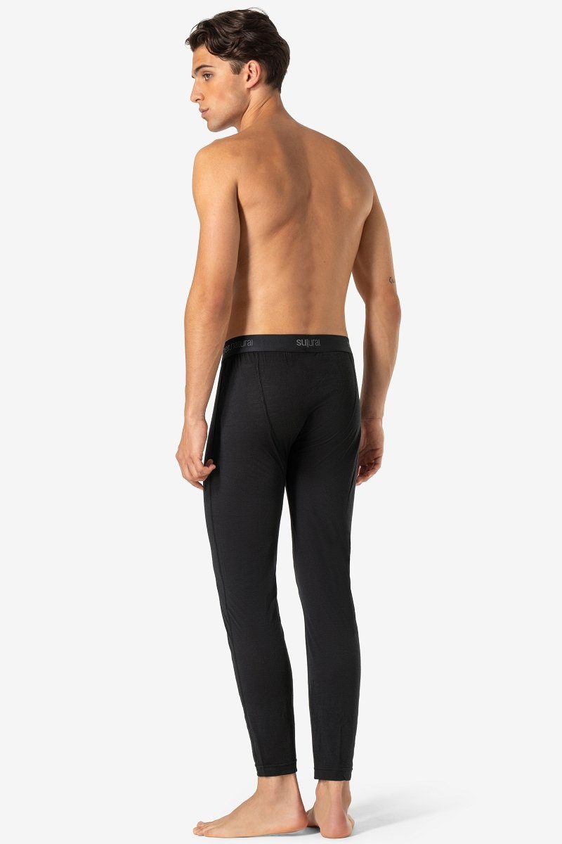 SUPER.NATURAL Thermounterhose für Herren, Merino M TUNDRA175 TIGHT funktioneller Merino-Materialmix