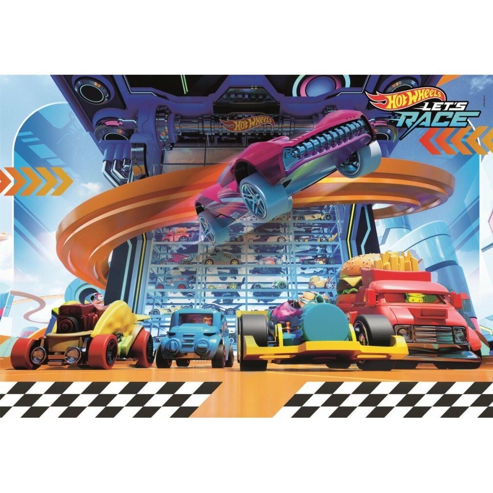 Puzzle Hot Wheels Puzzle 104Stück