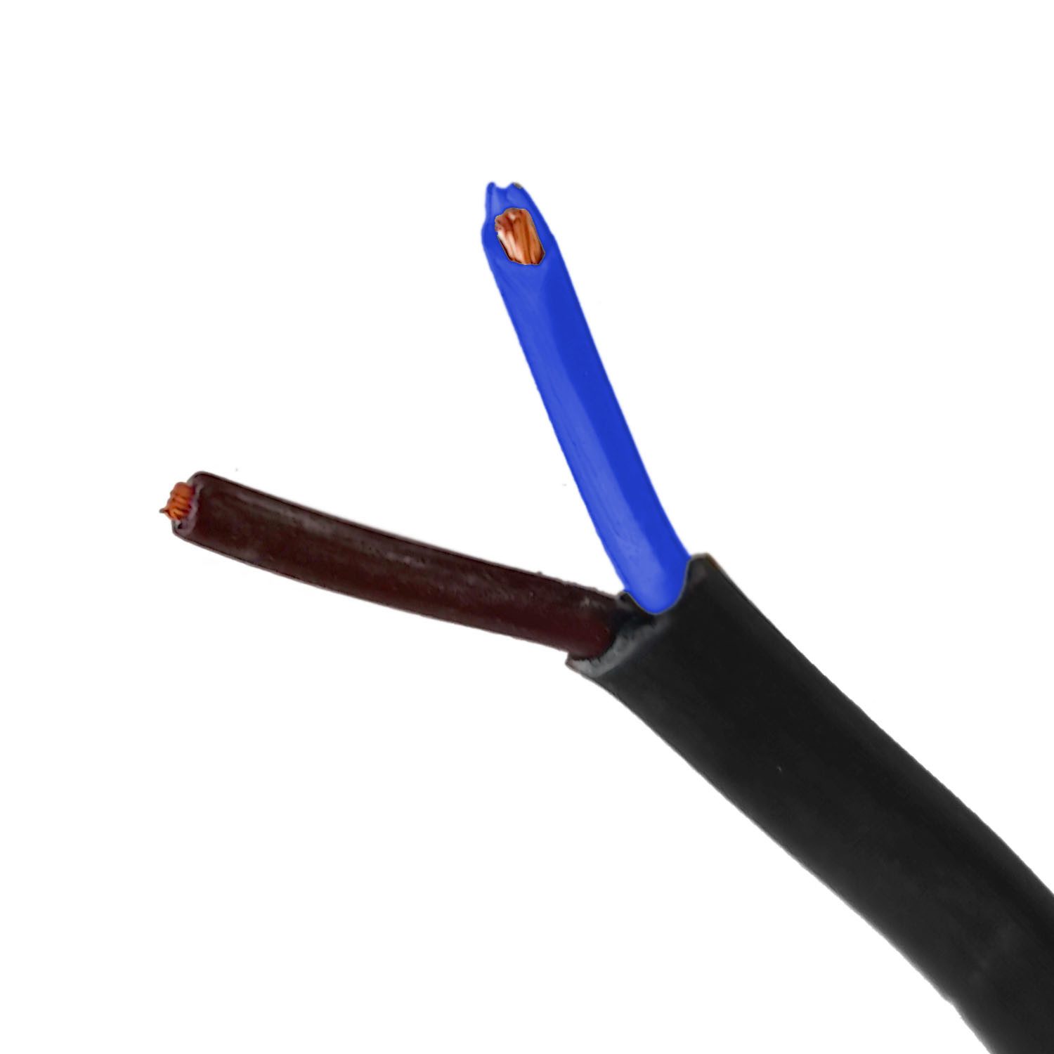 Flachkabel, 2-Adrig, AUPFK, 2x0,75mm², 5 Meter Stromkabel