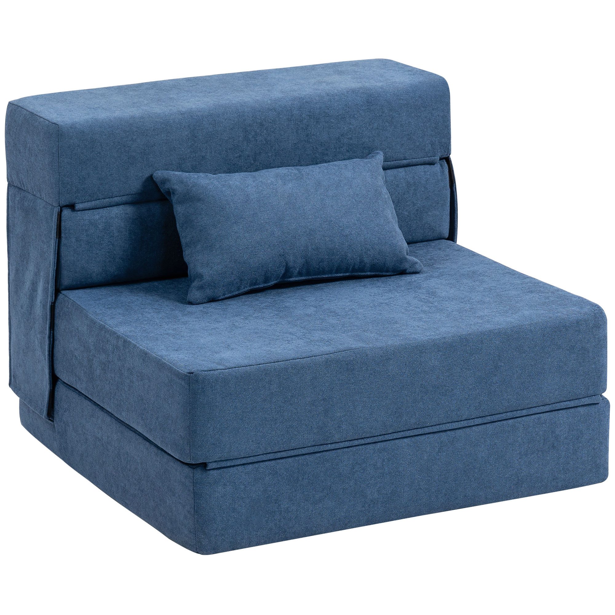 HOMCOM Schlafsofa klappbares Schlafsofa mit Bettfunktion, günstig online kaufen