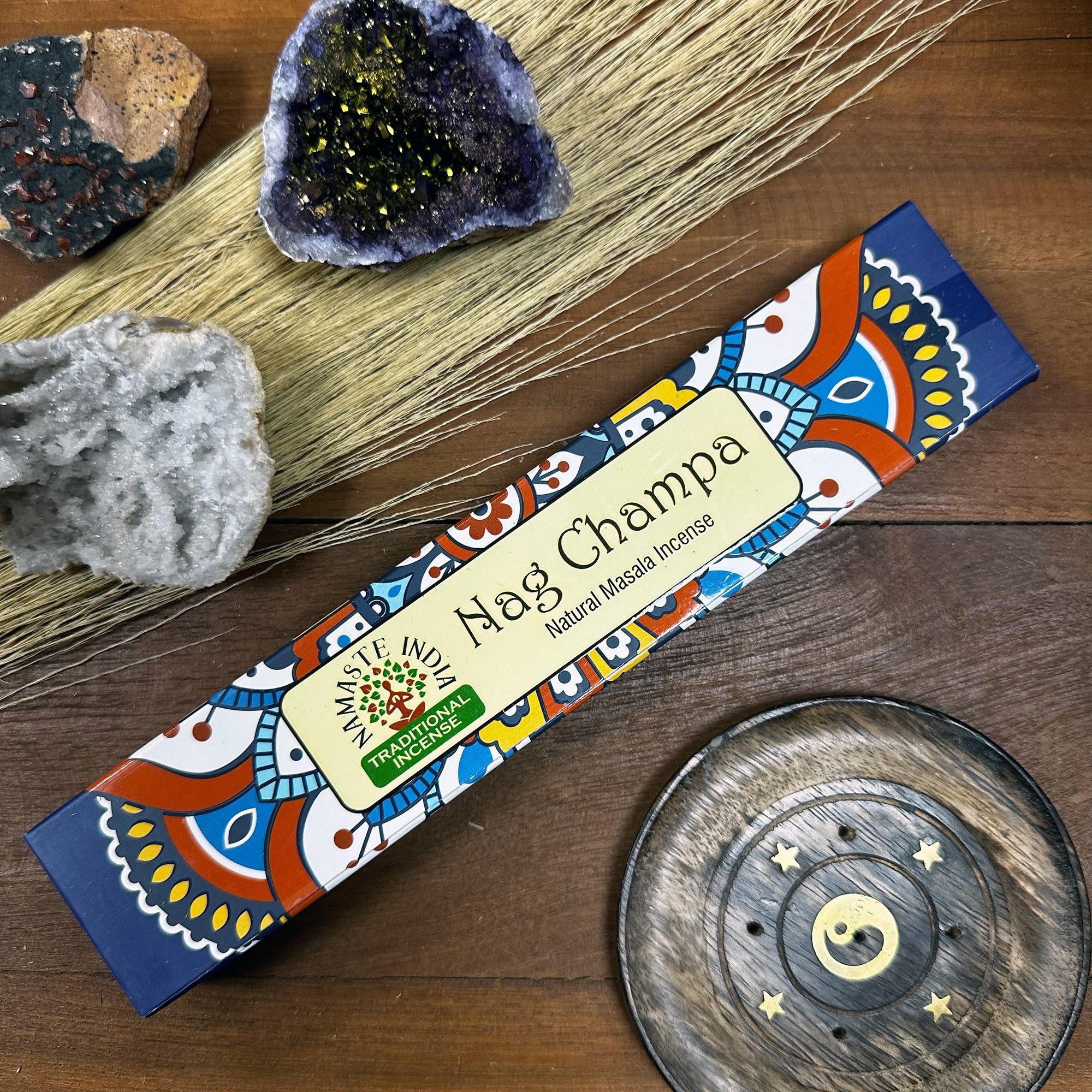 Bali-Homedecor Räucherschale Namaste Mandala Masala Räucherstäbchen günstig online kaufen