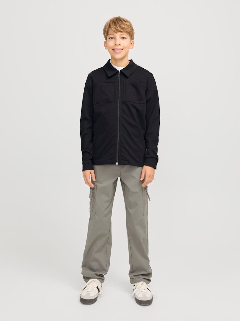 Jack & Jones Junior Sweatblazer JJECOOPER ZIP BLAZER JNR (1-tlg) sportlich elegant