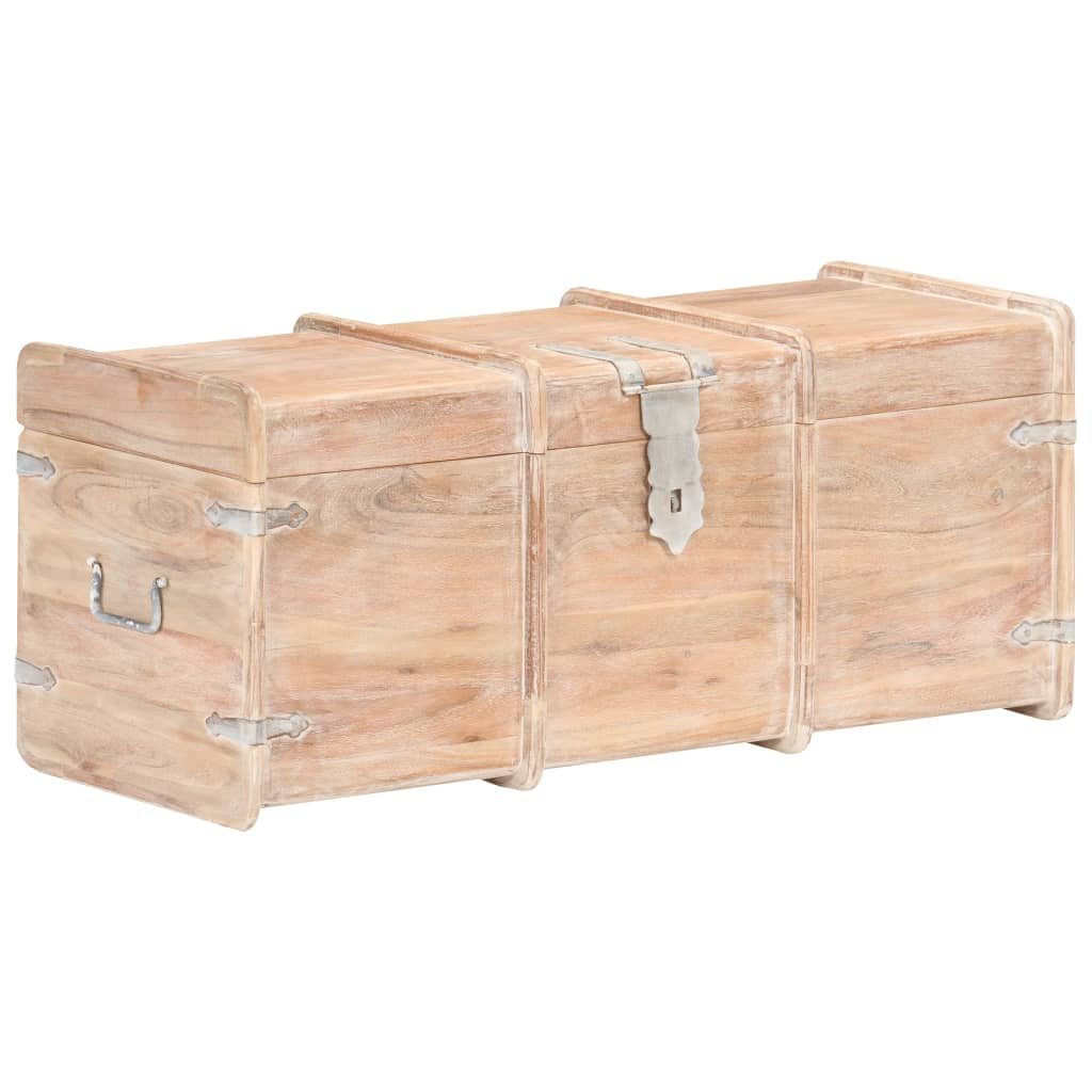 vidaXL Aufbewahrungsbox Holztruhe 90x40x40 cm Massivholz günstig online kaufen