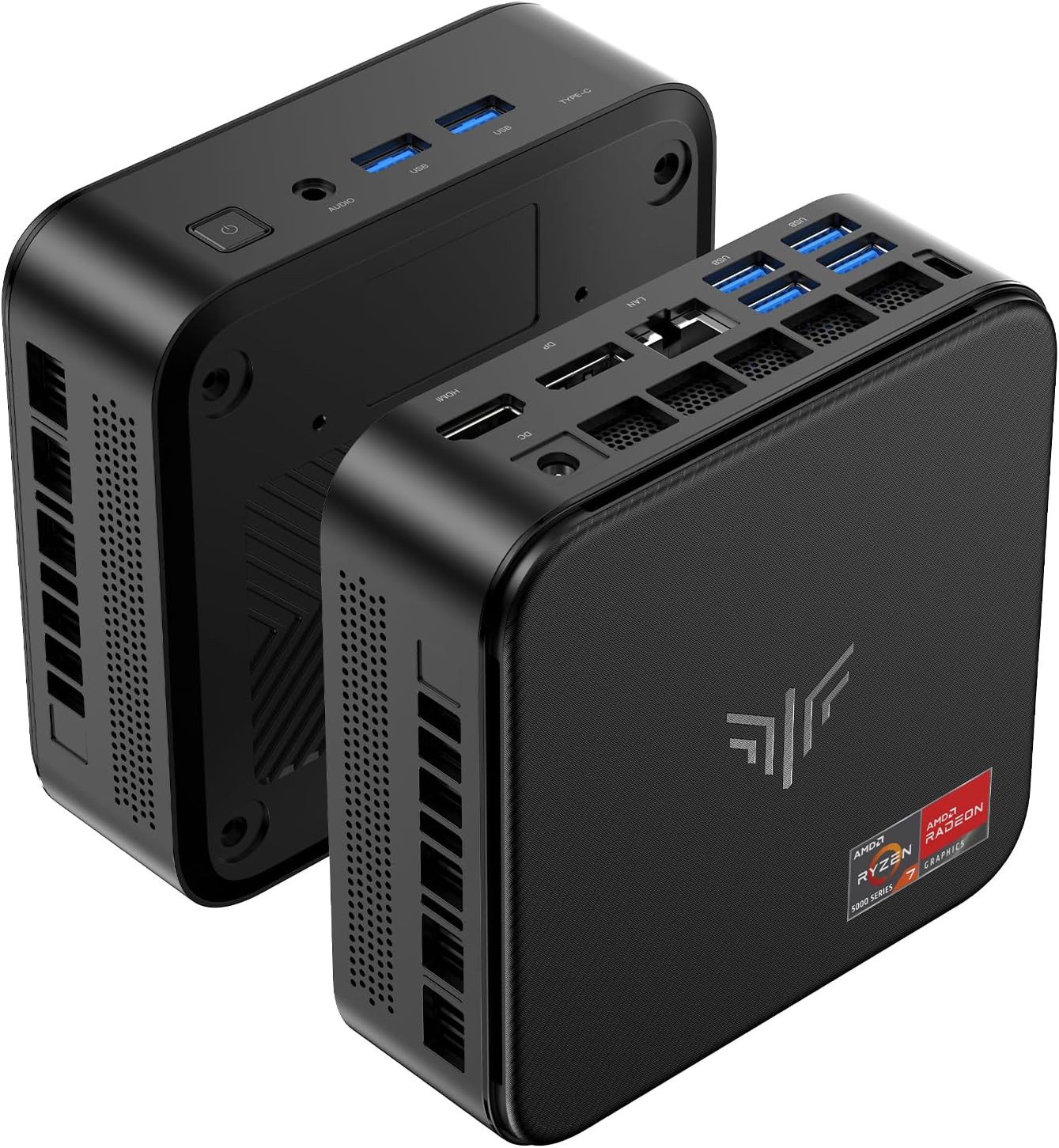 NiPoGi AMD Ryzen 5 7530U (6C/12T, bis zu 4,5 GHz) 16GB LPDDR4X, 512GB M.2 SSD Mini-PC (AMD R5 7530U 7530U, AMD Radeon Graphics, 16 GB RAM, 512 GB SSD, AMD Radeon Graphics, Windows 11 Pro, 4K Triple Display, WiFi 6 / BT5.2)
