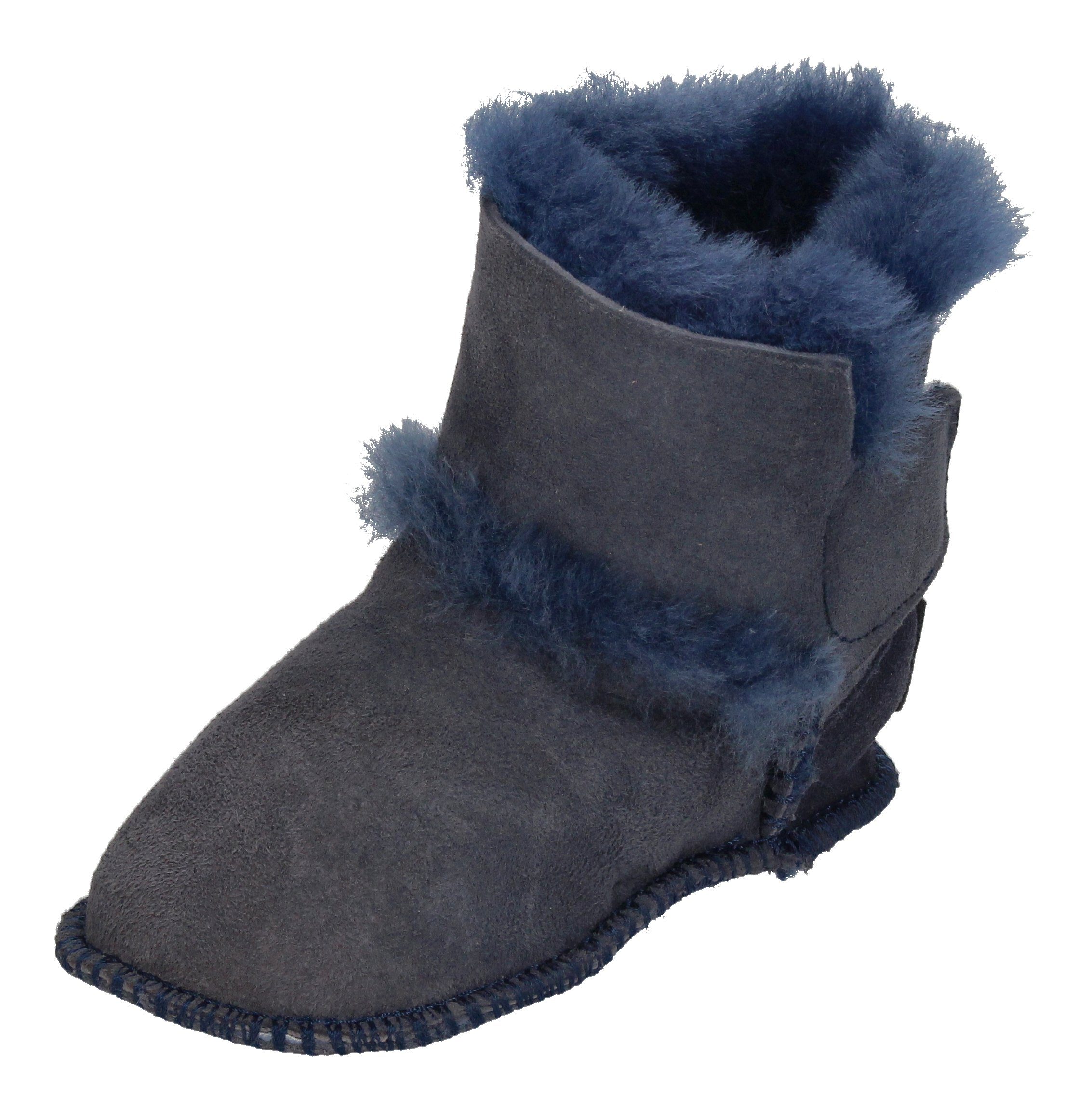 WARMBAT Hay Baby Bootie Babystiefel Dark Navy