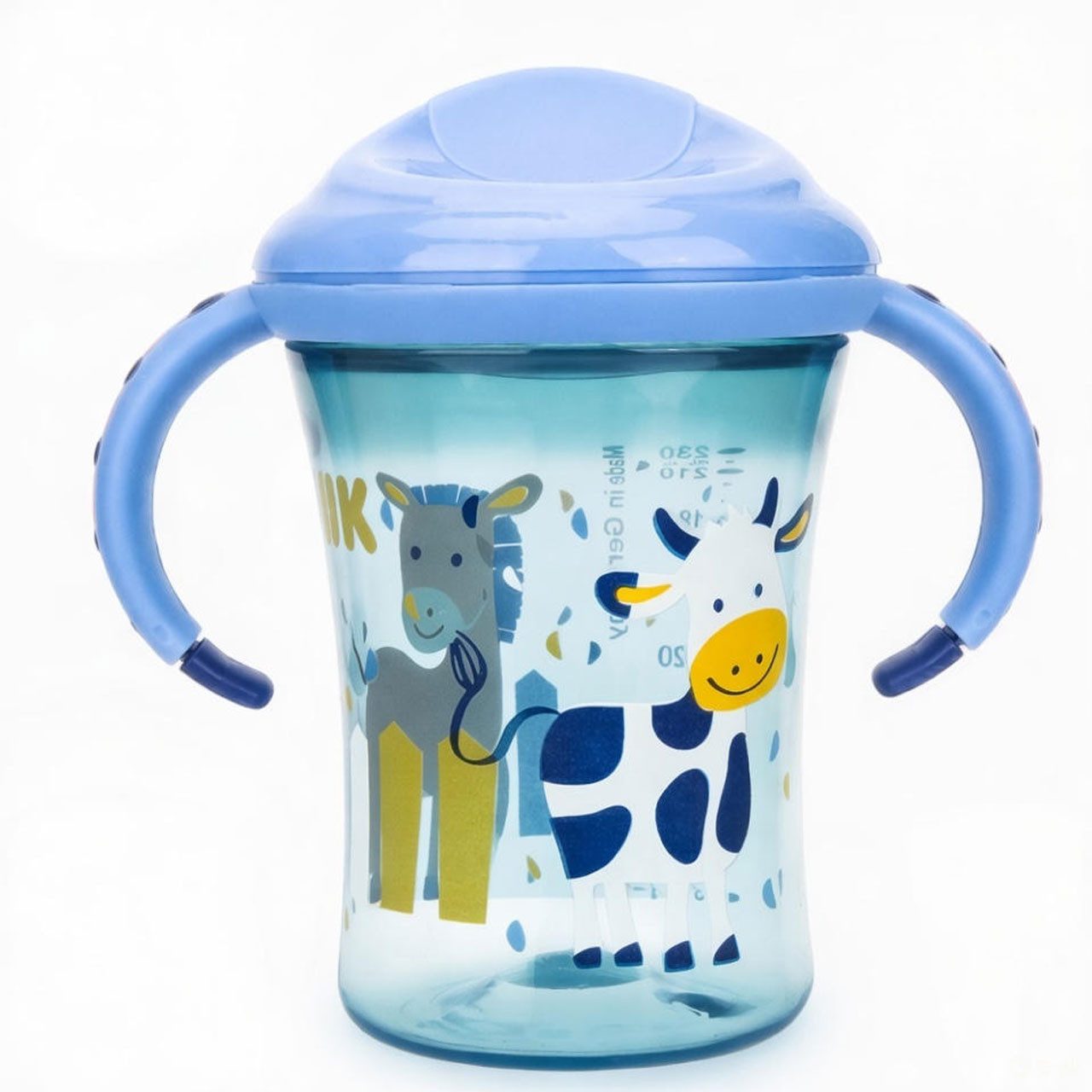 NUK Babyflasche NUK Easy learning trainer cup, Trinklernbecher 230ml blau