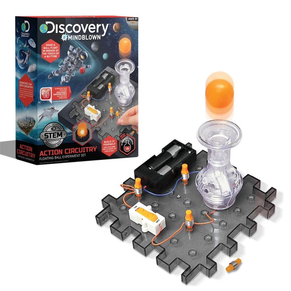 Discovery Experimentierkasten Mindblown Action Circuitry Floating Ball, Schwebender Ball, Experiment Set, für Kinder ab 8 Jahren