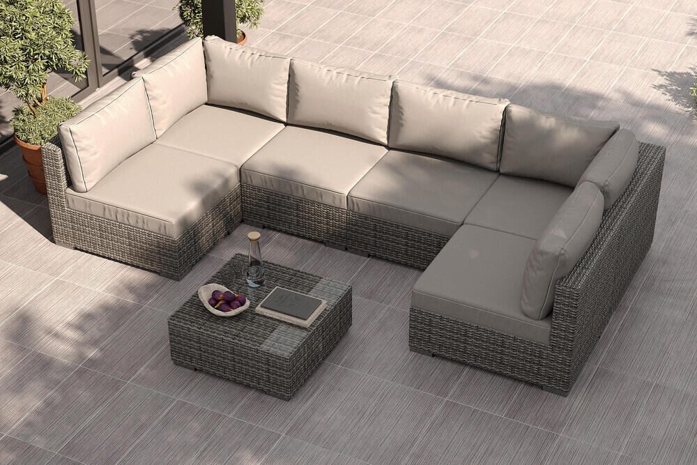 OUTFLEXX Gartenlounge-Set Gartenlounge