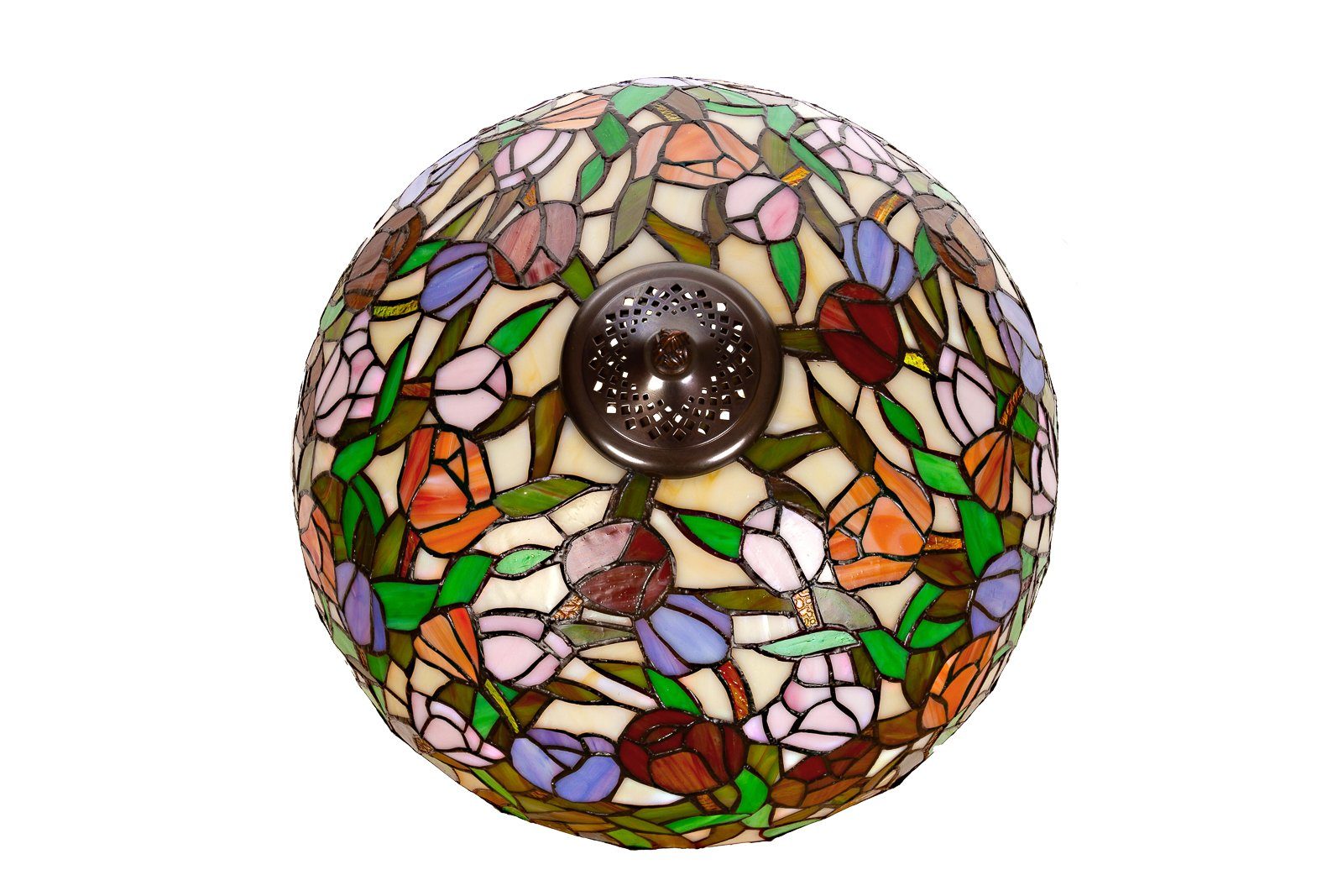 BIRENDY Stehlampe Lampe im Tiffany-Stil 16 Zoll Libelle Tiere Rose Tischlampe – Bild 3 von 5