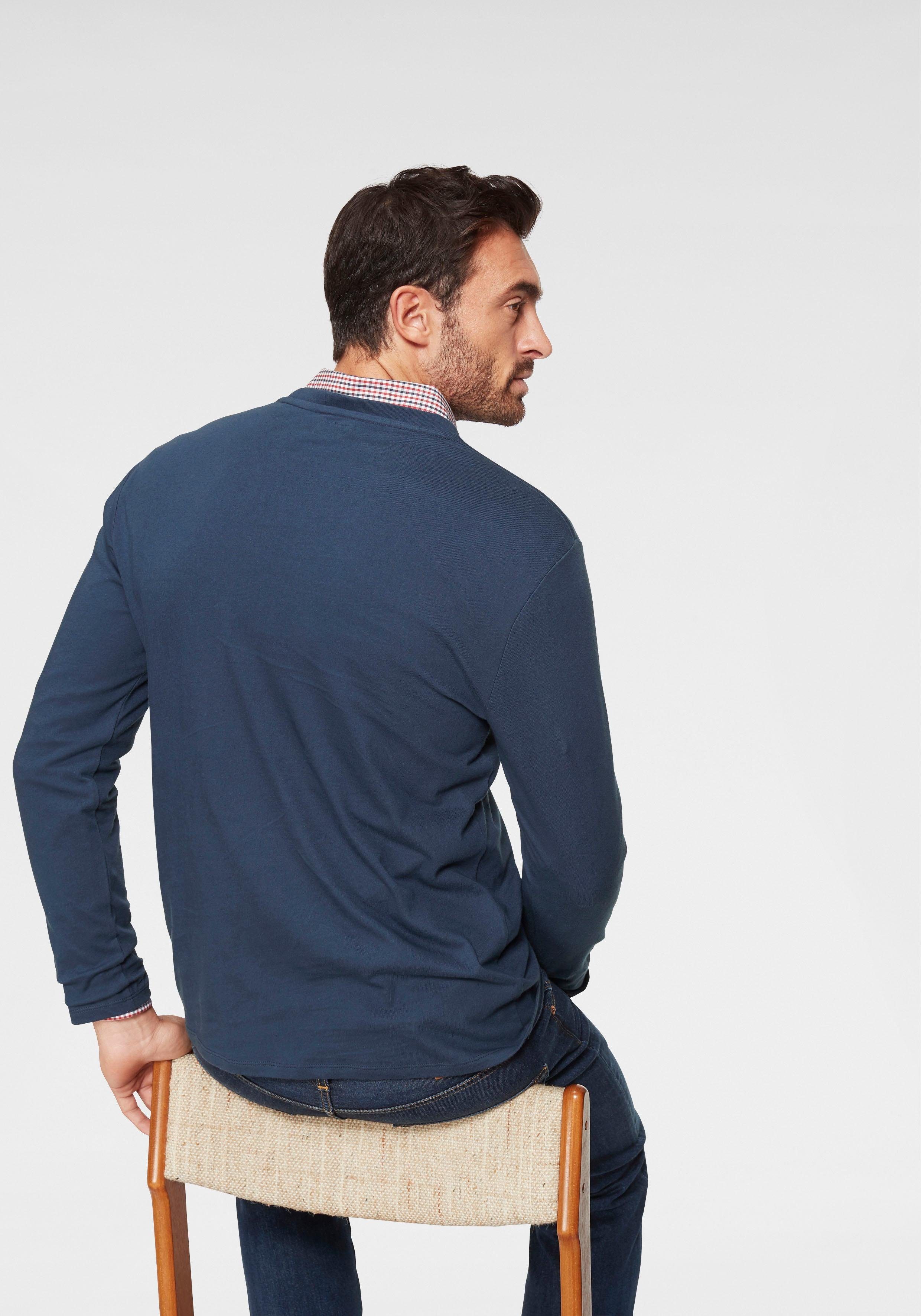 Levi's® Langarmshirt mit Logo-Applikation günstig online kaufen