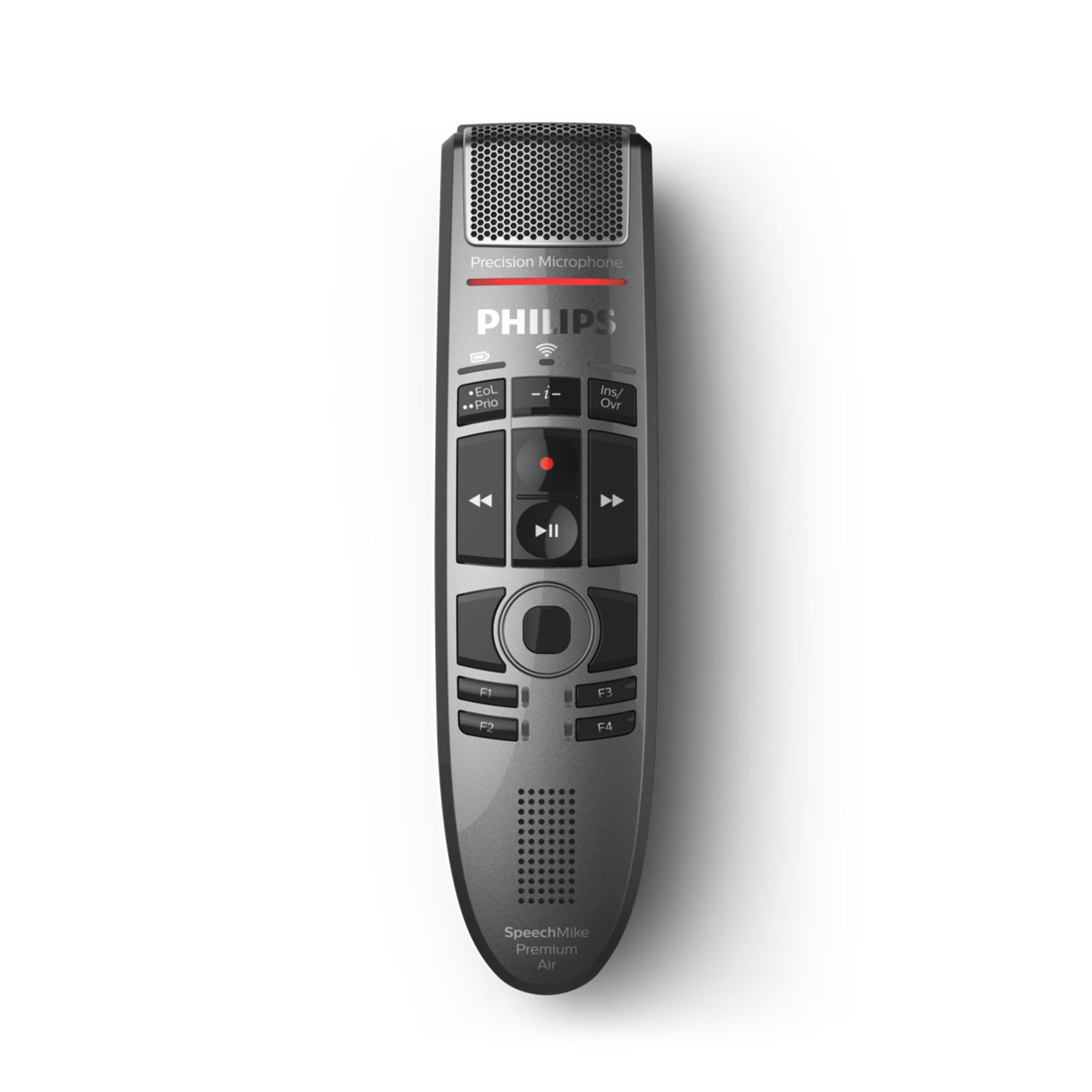 Philips Philips SMP4000 SpeechMike Kabelloses Diktiermikrofon Digitales Diktiergerät (Studio-Qualität Mikrofon, Touch-Sensor, drahtlos, SpeechMike)