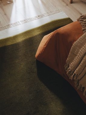 Wollteppich Tofino, benuta, rechteckig, Höhe: 5 mm, Kunstfaser, Berber, Ethno-Style, Wohnzimmer
