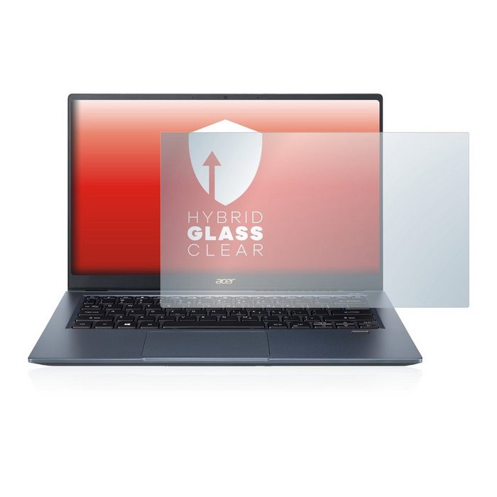 upscreen flexible Panzerglasfolie für Acer Swift 3X SF314-510G Displayschutzglas Schutzglas Glasfolie klar