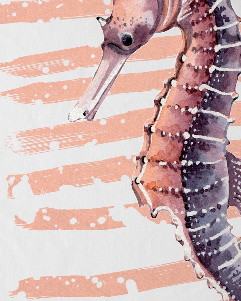 style3 T-Shirt Under the Sea seepferdchen fisch strand urlaub günstig online kaufen