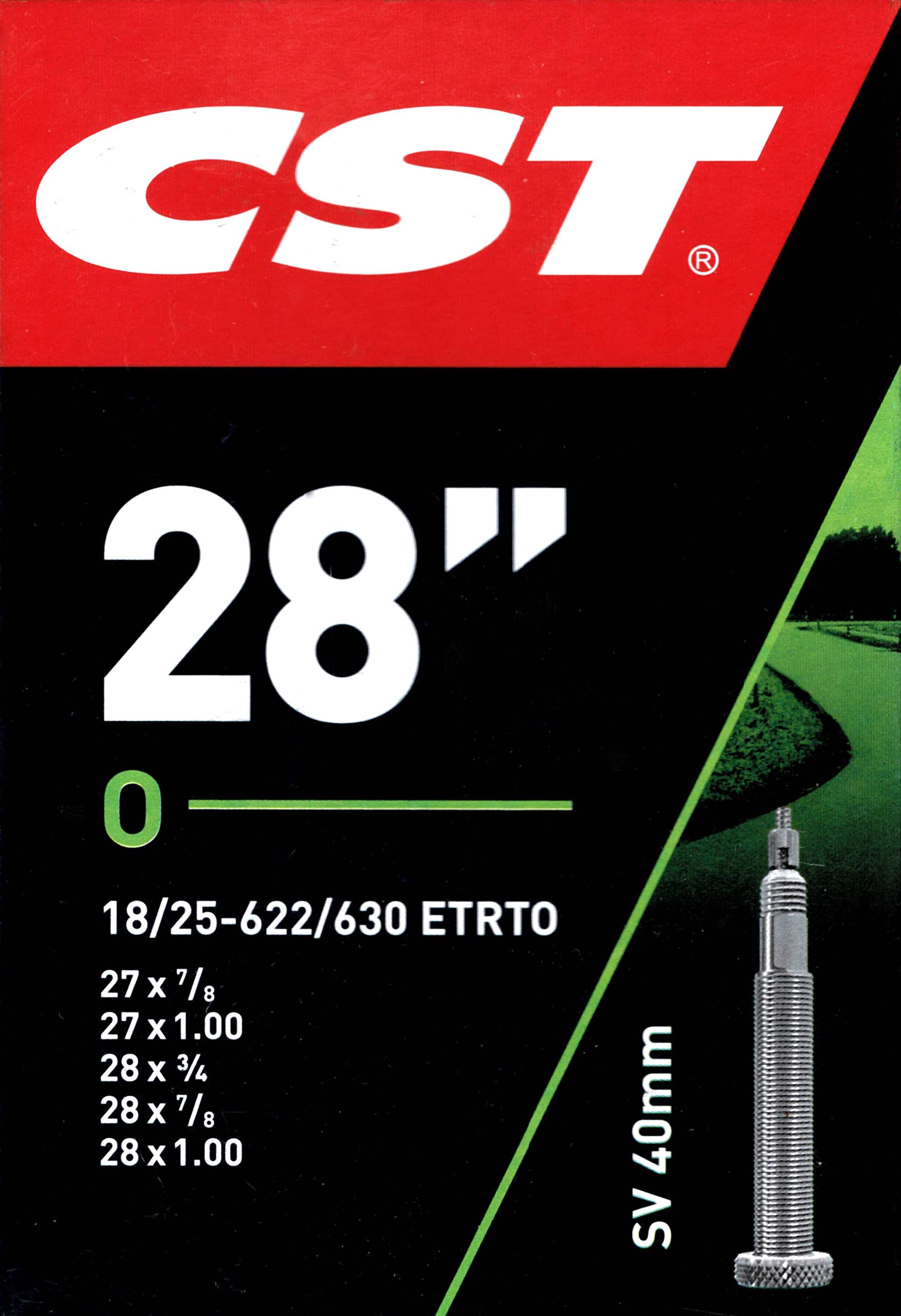 Fahrradschlauch CST 28 SV Schlauch 28 Zoll (18/25-622/630) Rennrad Fahrradschlauch