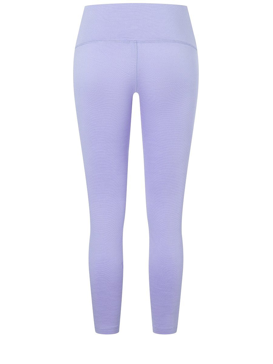 Funktionstights SUPER.NATURAL W SUPER Merino-Materialmix TIGHTS Merino funktioneller Lavender Tight