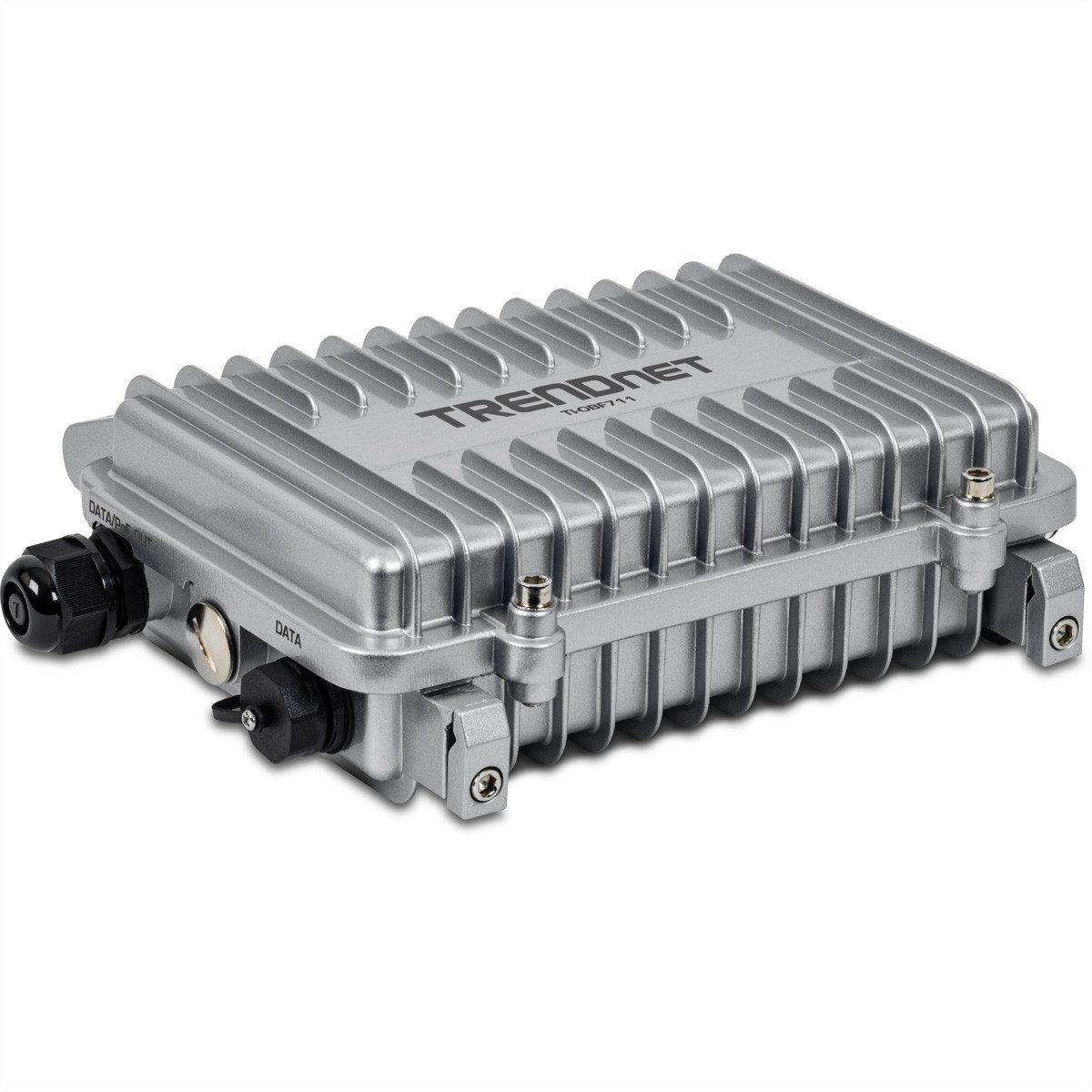 Trendnet TI-OBF711 Medien Konverter Industrial Outdoor 10G SFP+ zu 10G PoE++ Netzwerk-Switch