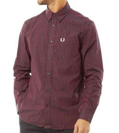 Fred Perry Langarmhemd Fred Perry Herren Hemd, Fred Perry Four Colour Gingham Shirt.