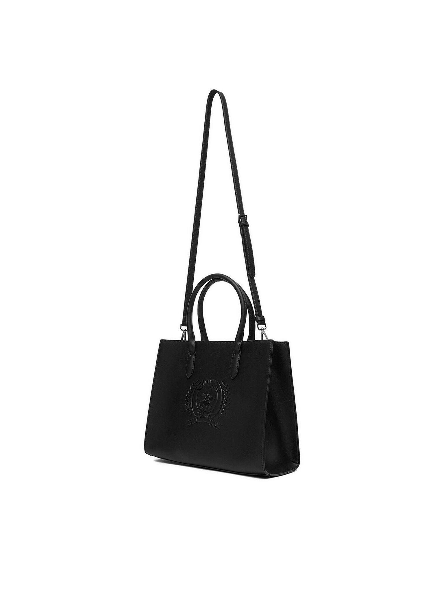 BEVERLY HILLS POLO CLUB Handtasche Beverly Hills Polo Club Damenhandtasche Schwarz C-BHPC-L-008-08