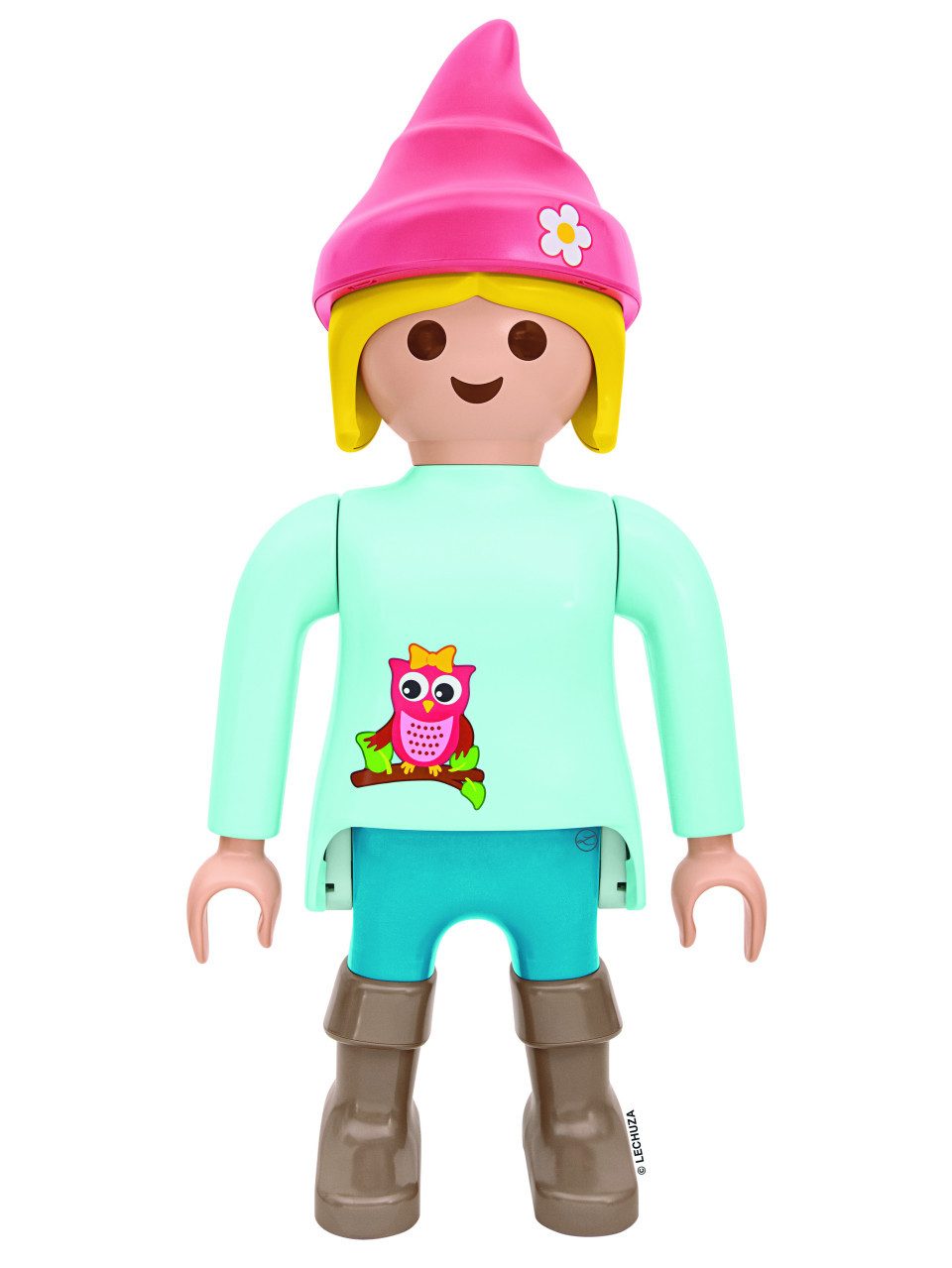 Lechuza® Gartenfigur Lechuza Dekofigur Playmobil® Zwergin 65 cm günstig online kaufen