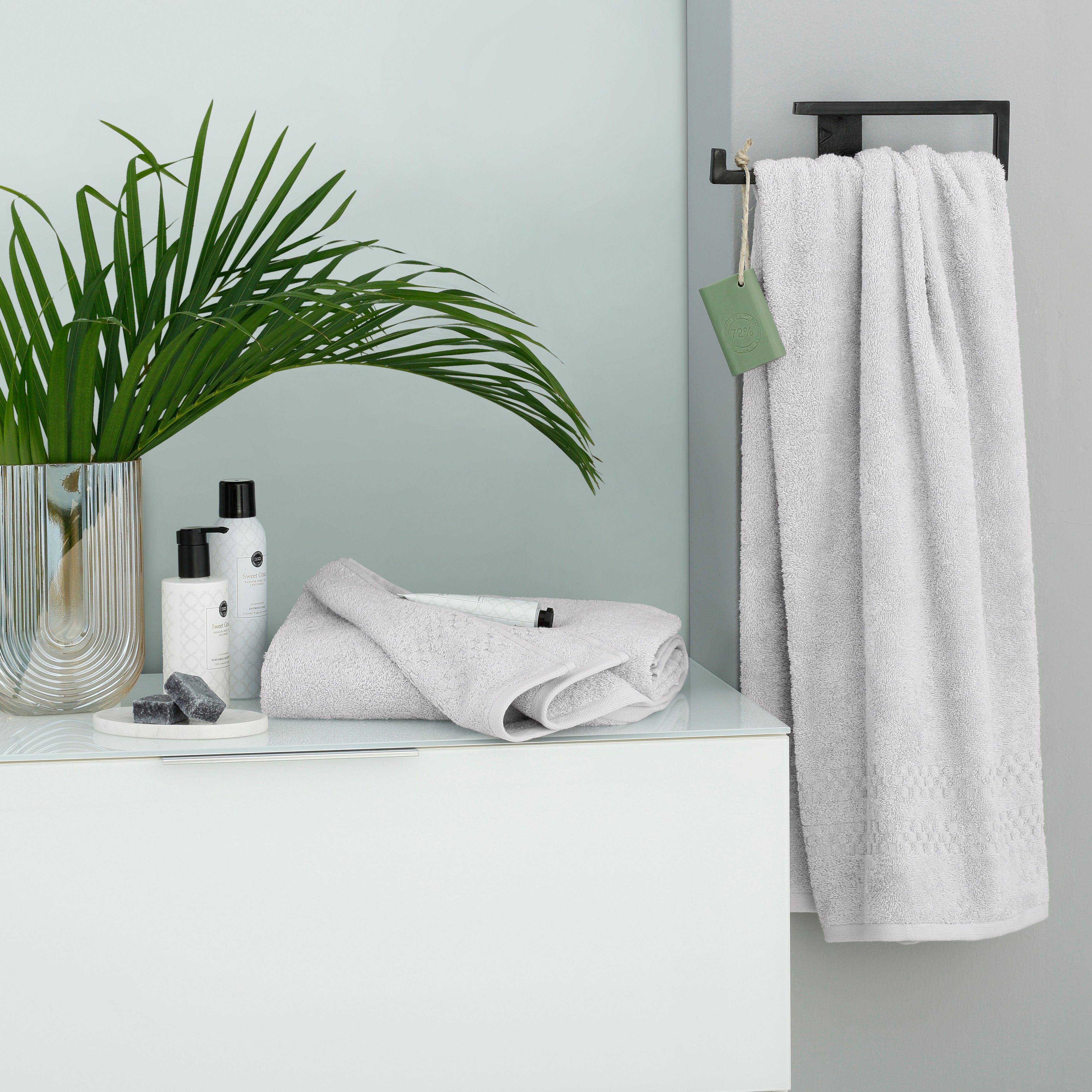 my home Duschtücher Regona, Duschtücher 70x140cm, flauschig und weich, 500 günstig online kaufen