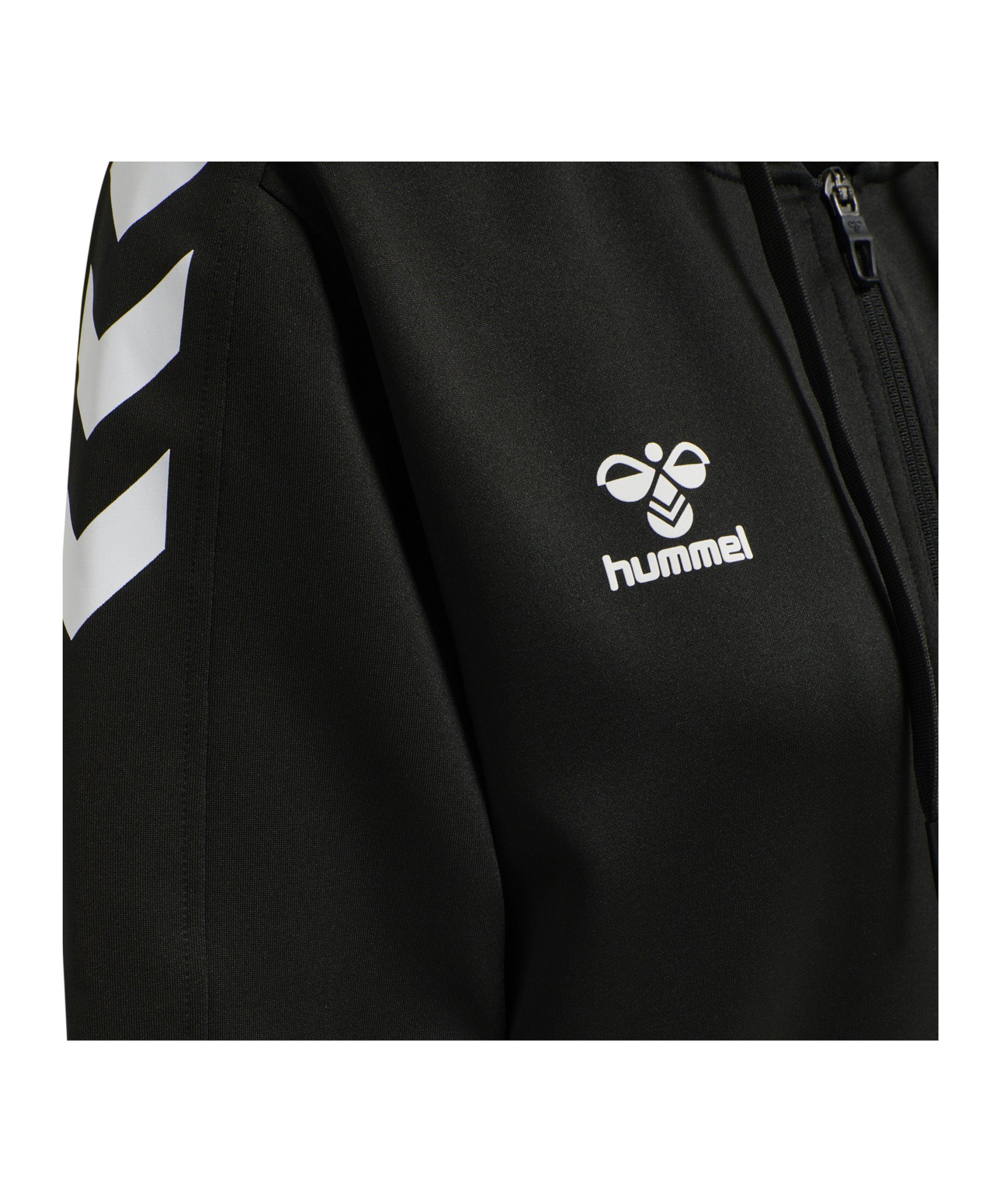 hummel Trainingsjacke hmlCORE schwarz Damen XK Kapuzenjacke