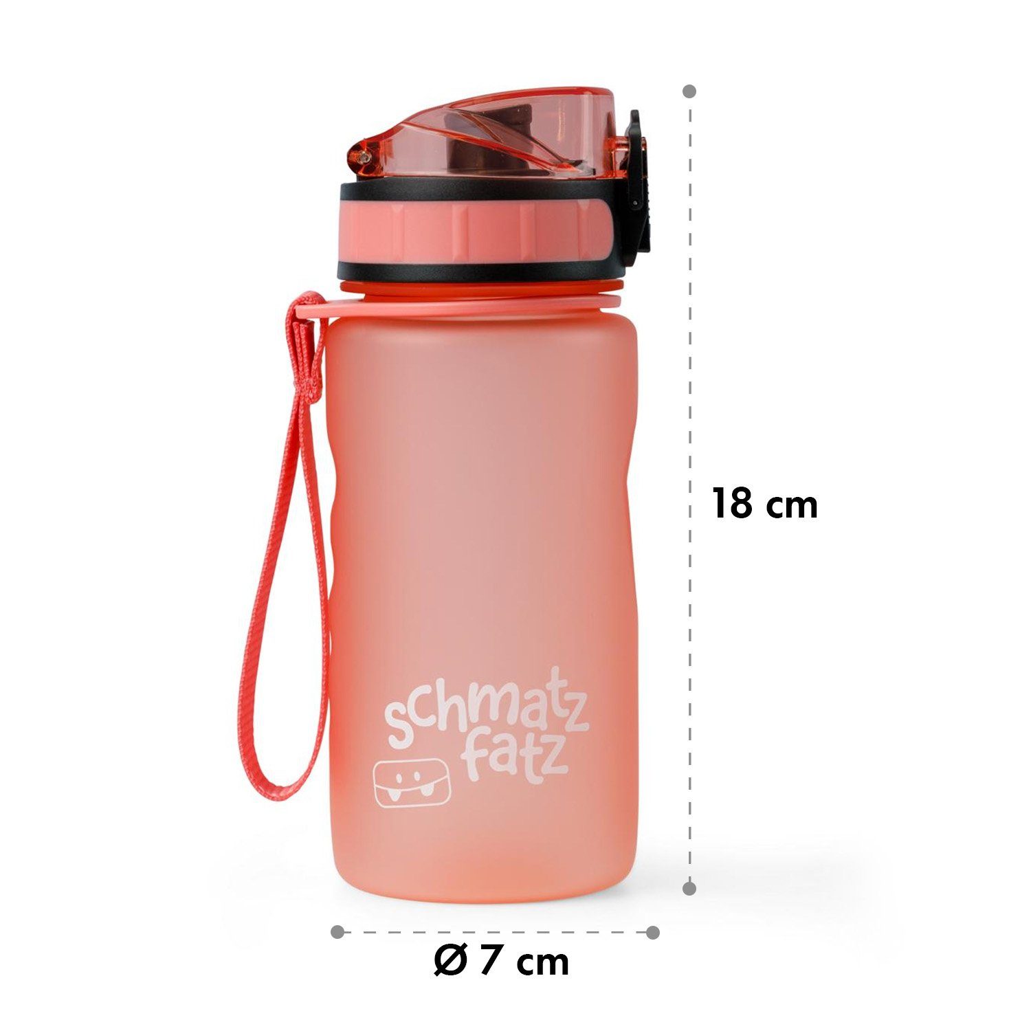 Trinkflasche Kindergarten Sport Kinderflasche ml Schule Outdoor 0, Klarstein 350 Koralle