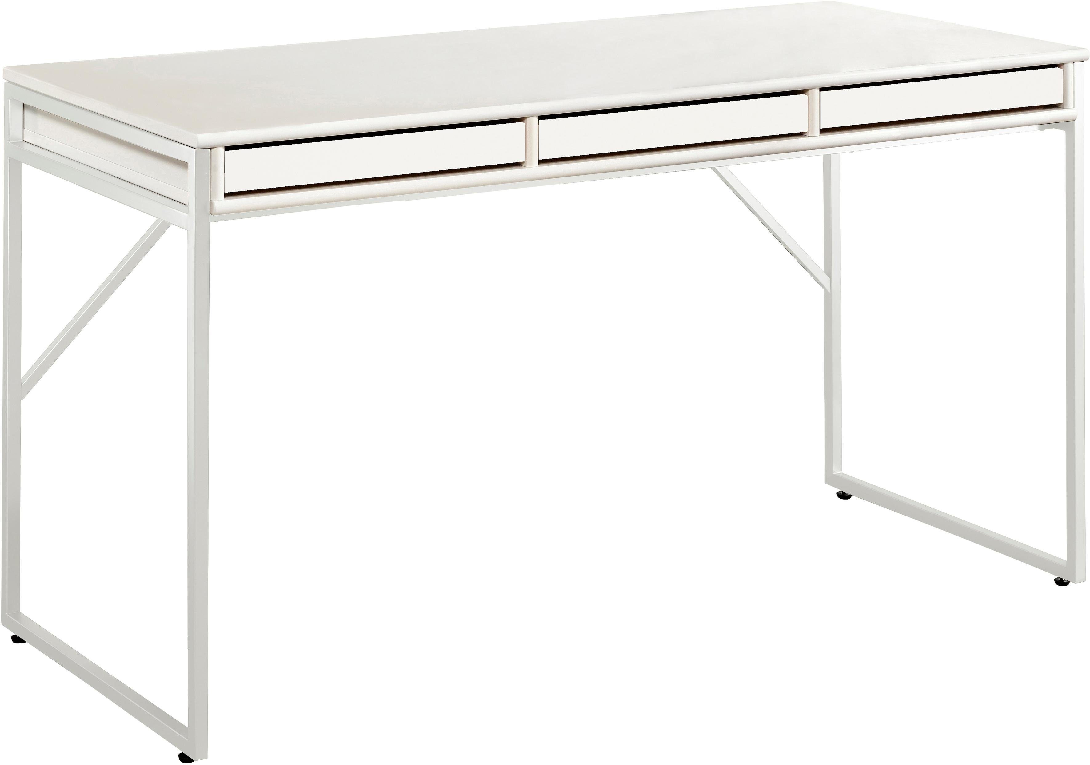 Hammel Furniture Schreibtisch Mistral Bürotisch, Arbeitstisch, Tisch,  Computertisch, mit Gestell, B: 137,4 cm, Designmöbel, Mit abnehmbarer  Rückwand für das Kabelmanagement