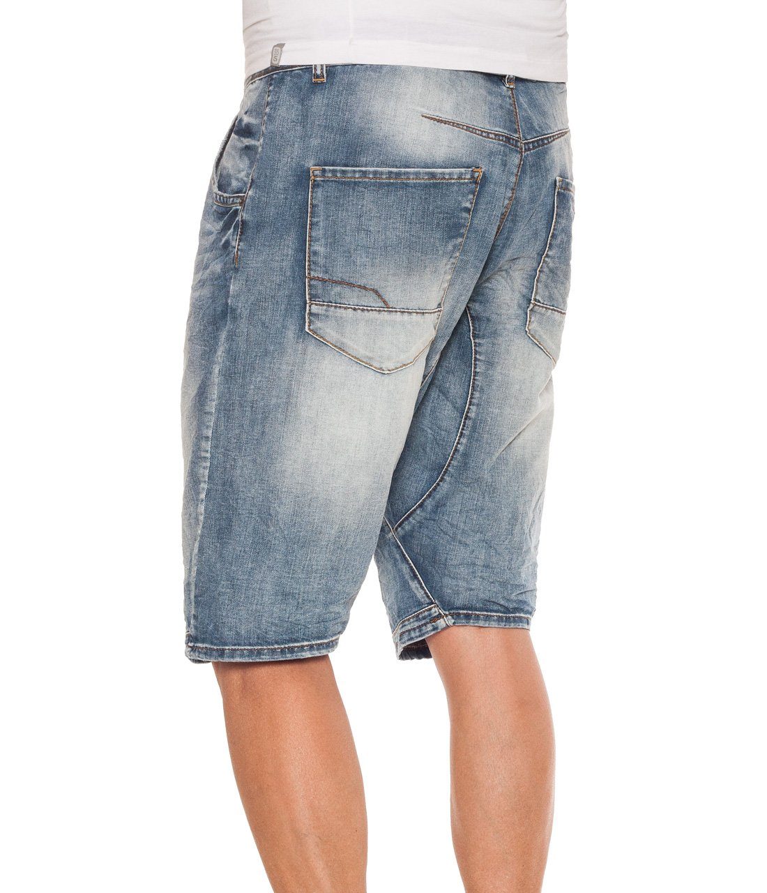 Shine Jeansshorts Original Sommerdenim leichtes