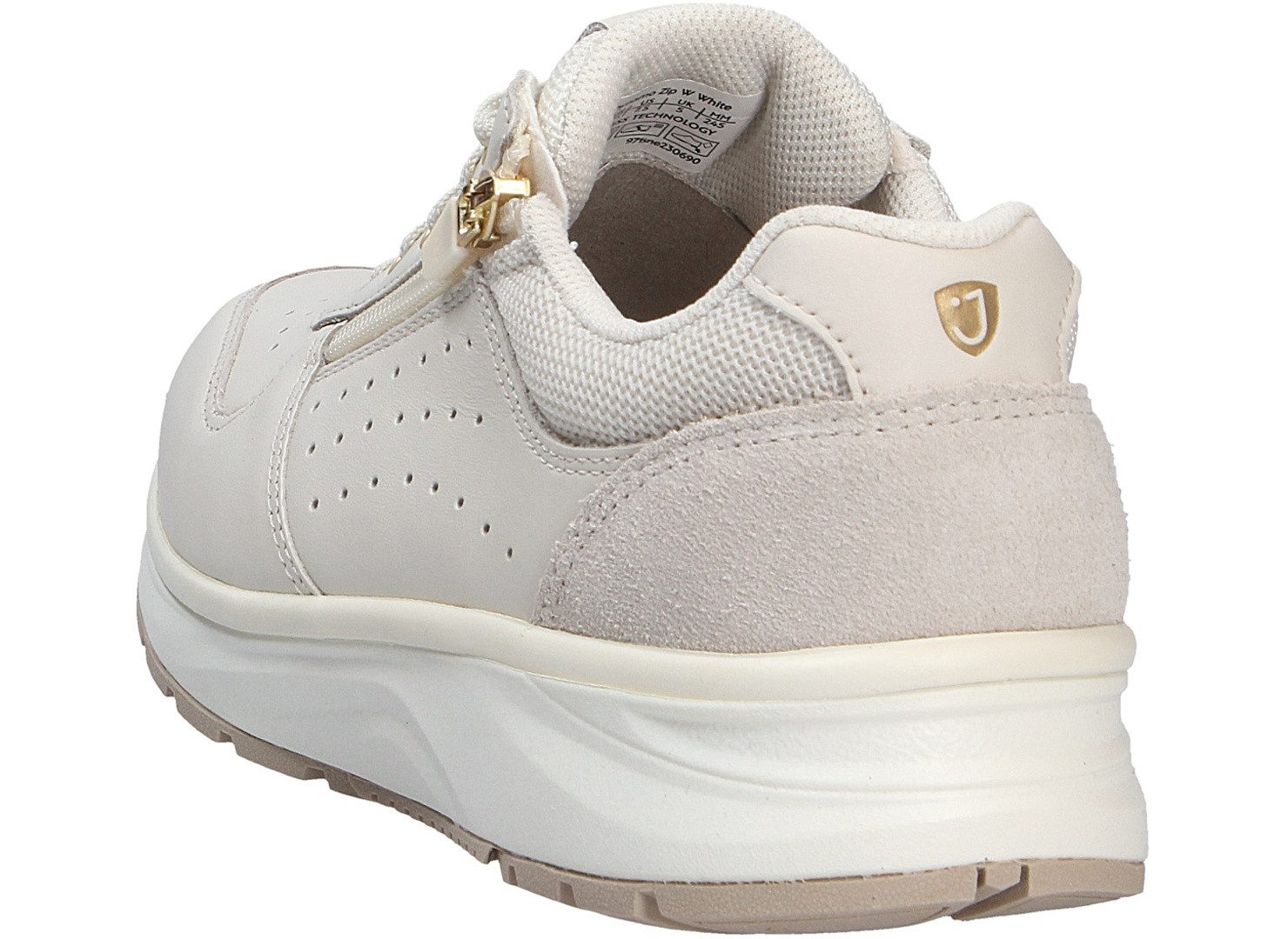 Joya Joya Damen Schnürschuh DYNAMO ZIP W WHITE weiß Schnürschuh