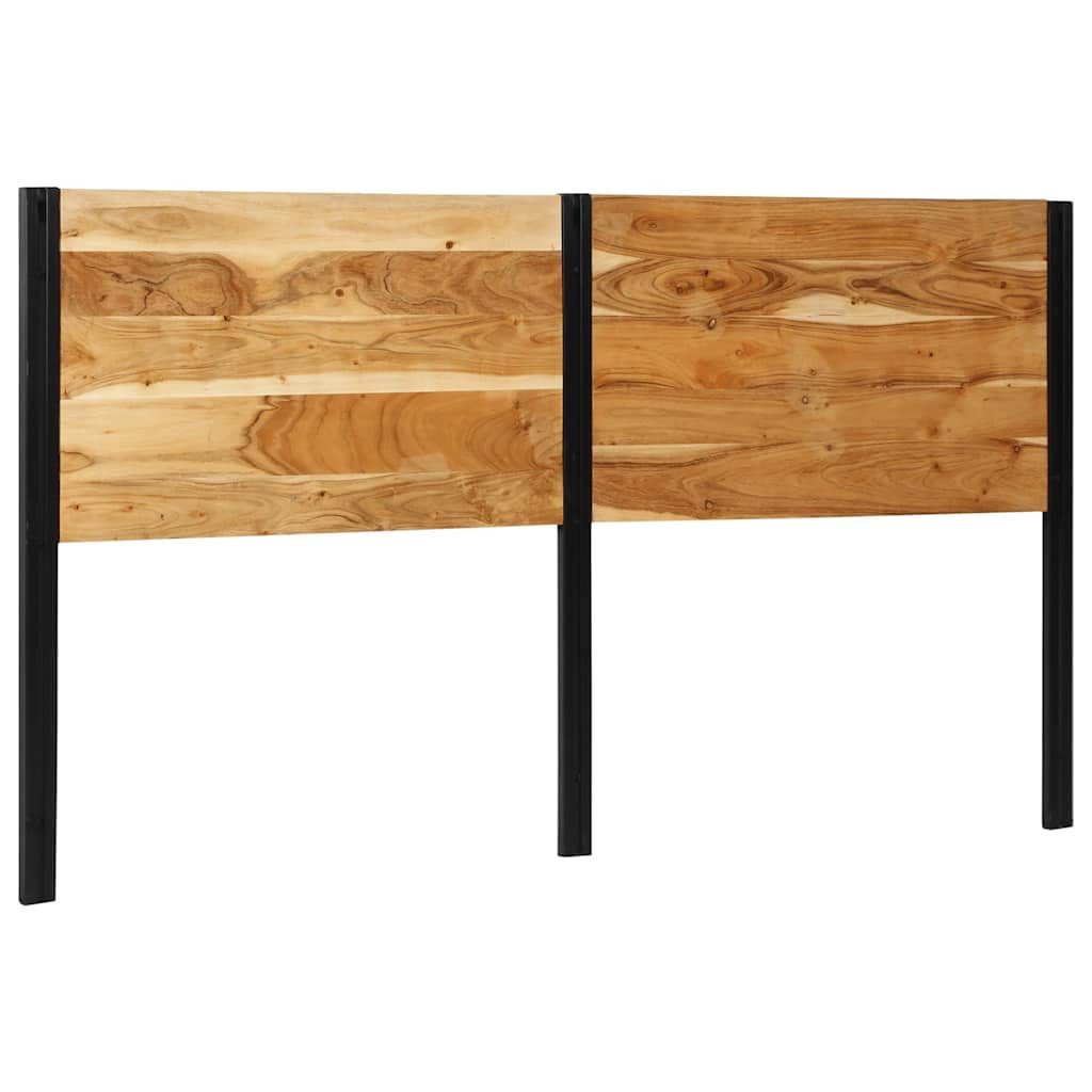 vidaXL Bett Kopfteil 180 cm Massivholz und Eisen (1-tlg) günstig online kaufen