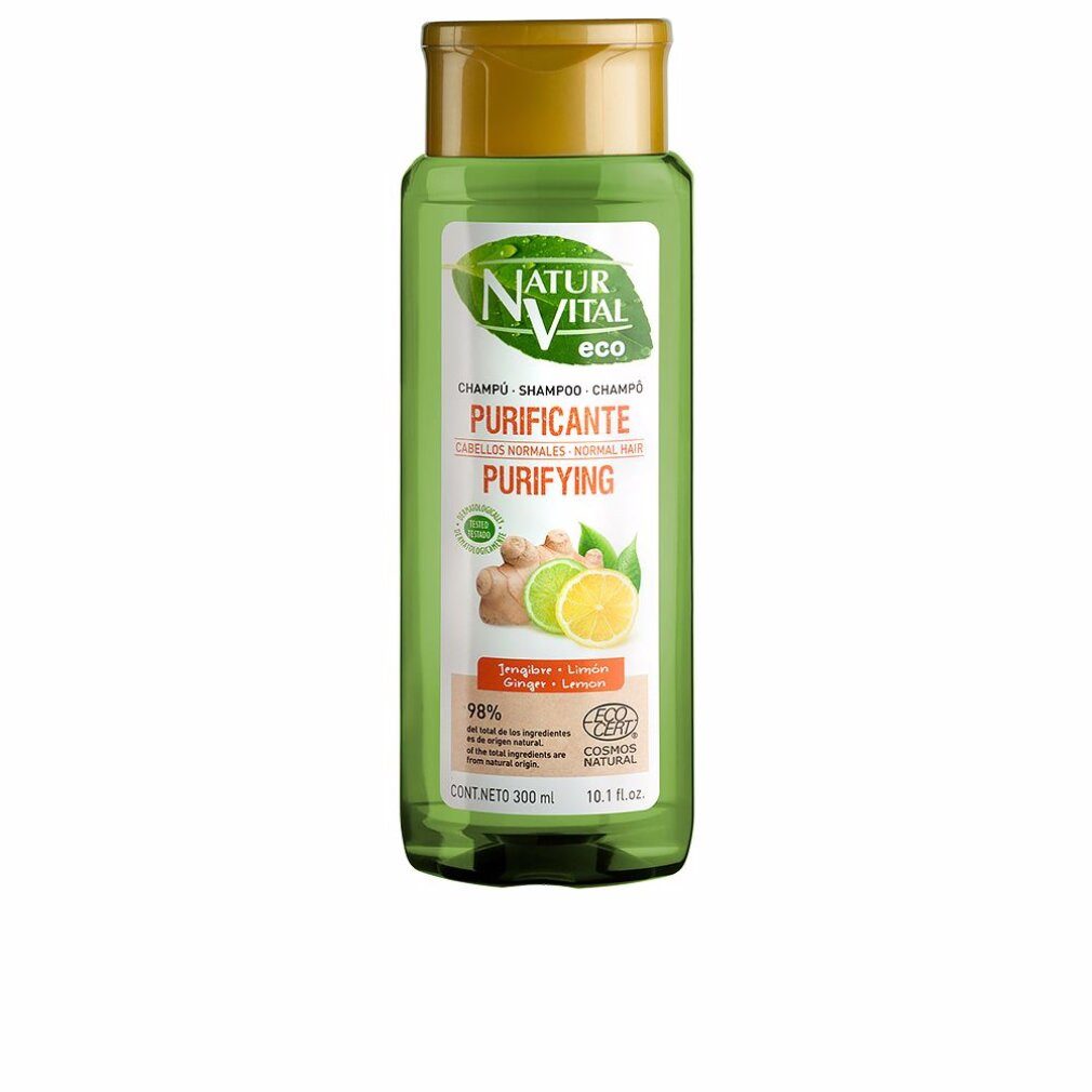 Natur Vital Haarshampoo Naturvital Eco Purificante Jengibre y Limón Champú 300ml