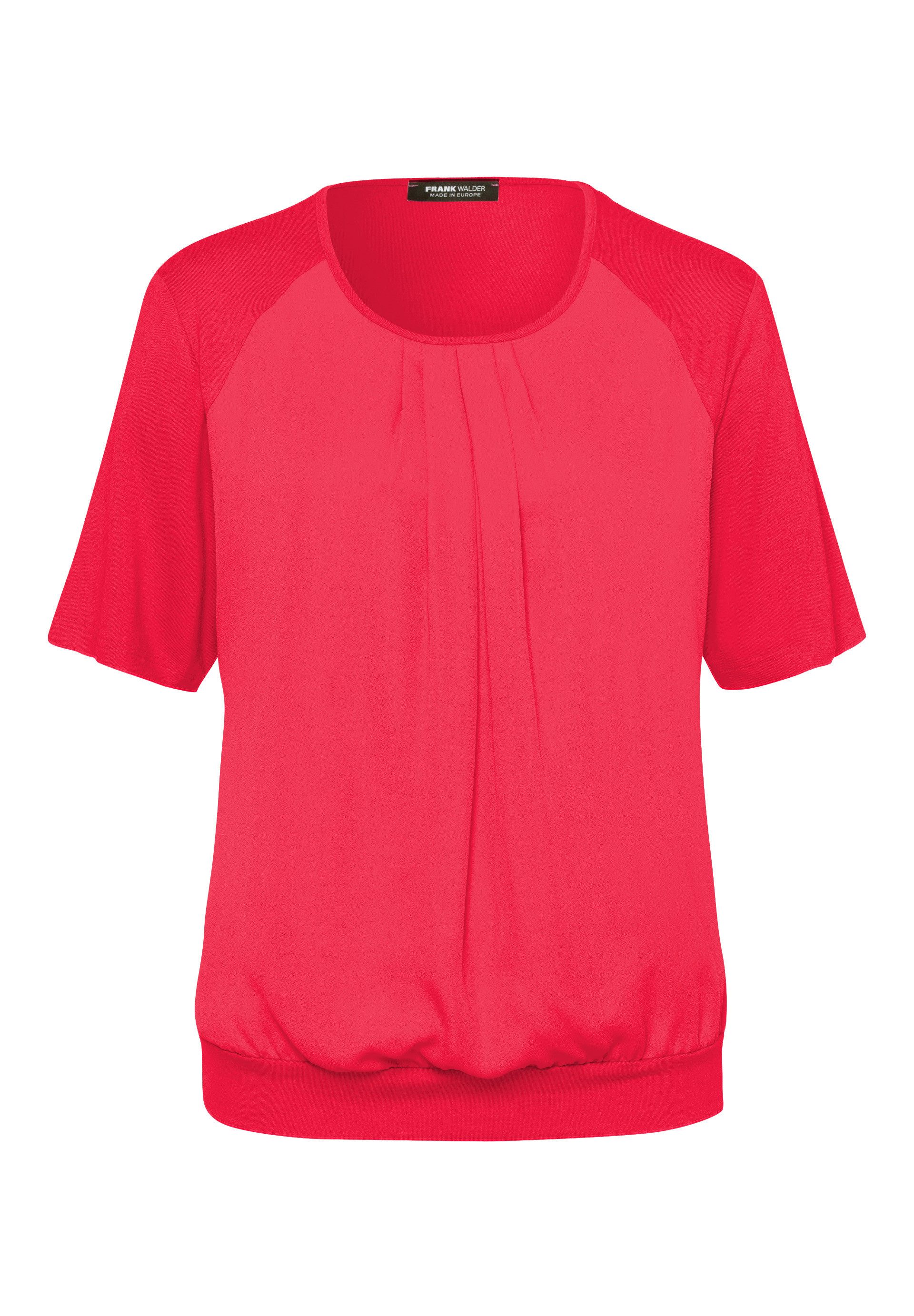 FRANK WALDER Blusenshirt im Materialmix günstig online kaufen