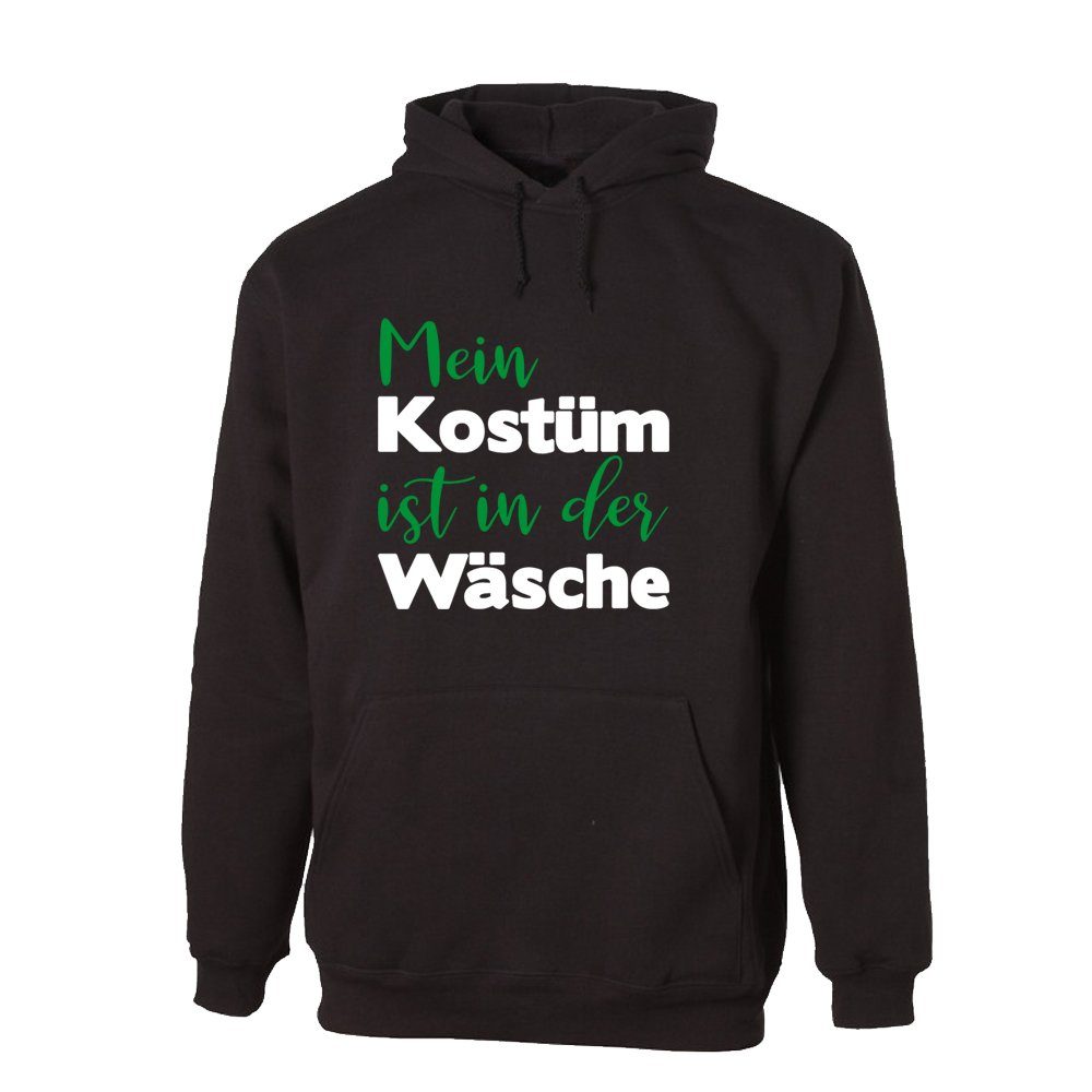 G-graphics Hoodie Mein Kostüm ist in der Wäsche Unisex mit Spruch / Sprüche zu Karneval, Fasching oder Halloween