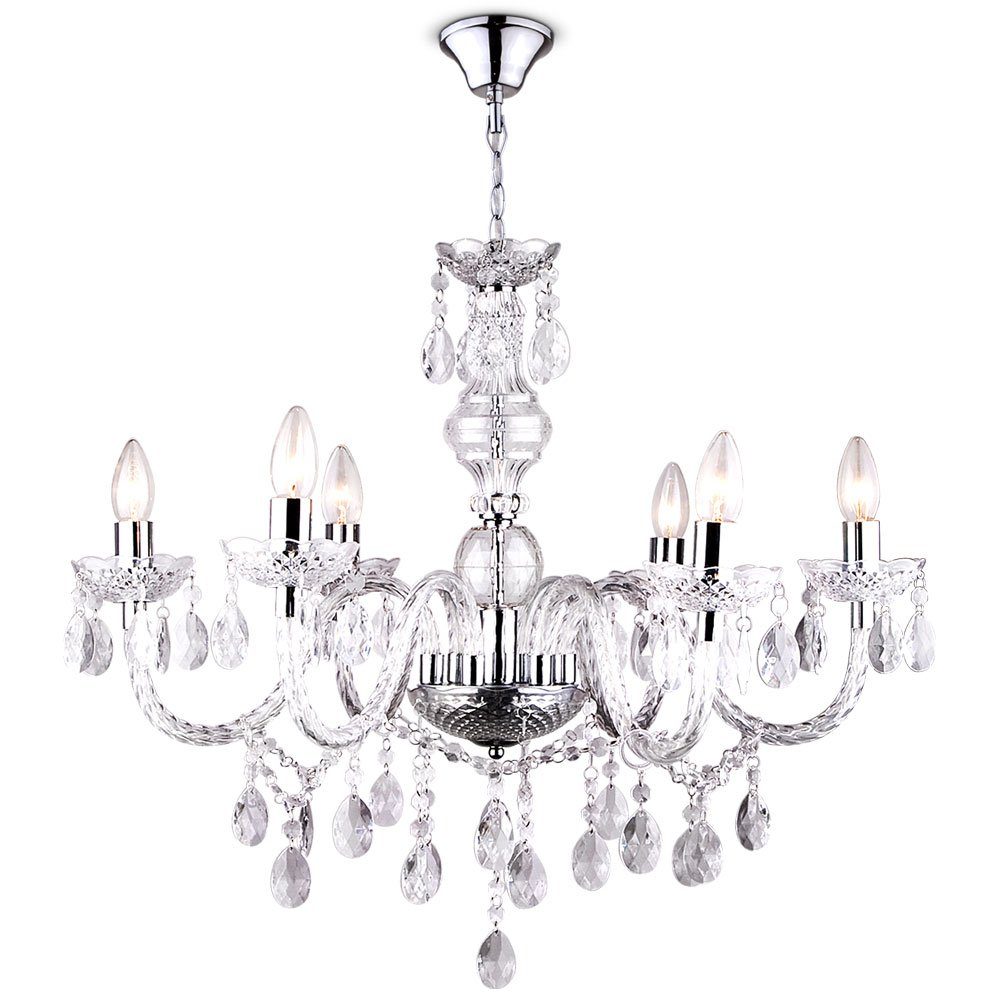 GLOBO LIGHTING Kronleuchter, Leuchtmittel nicht inklusive, Kronleuchter Kri günstig online kaufen