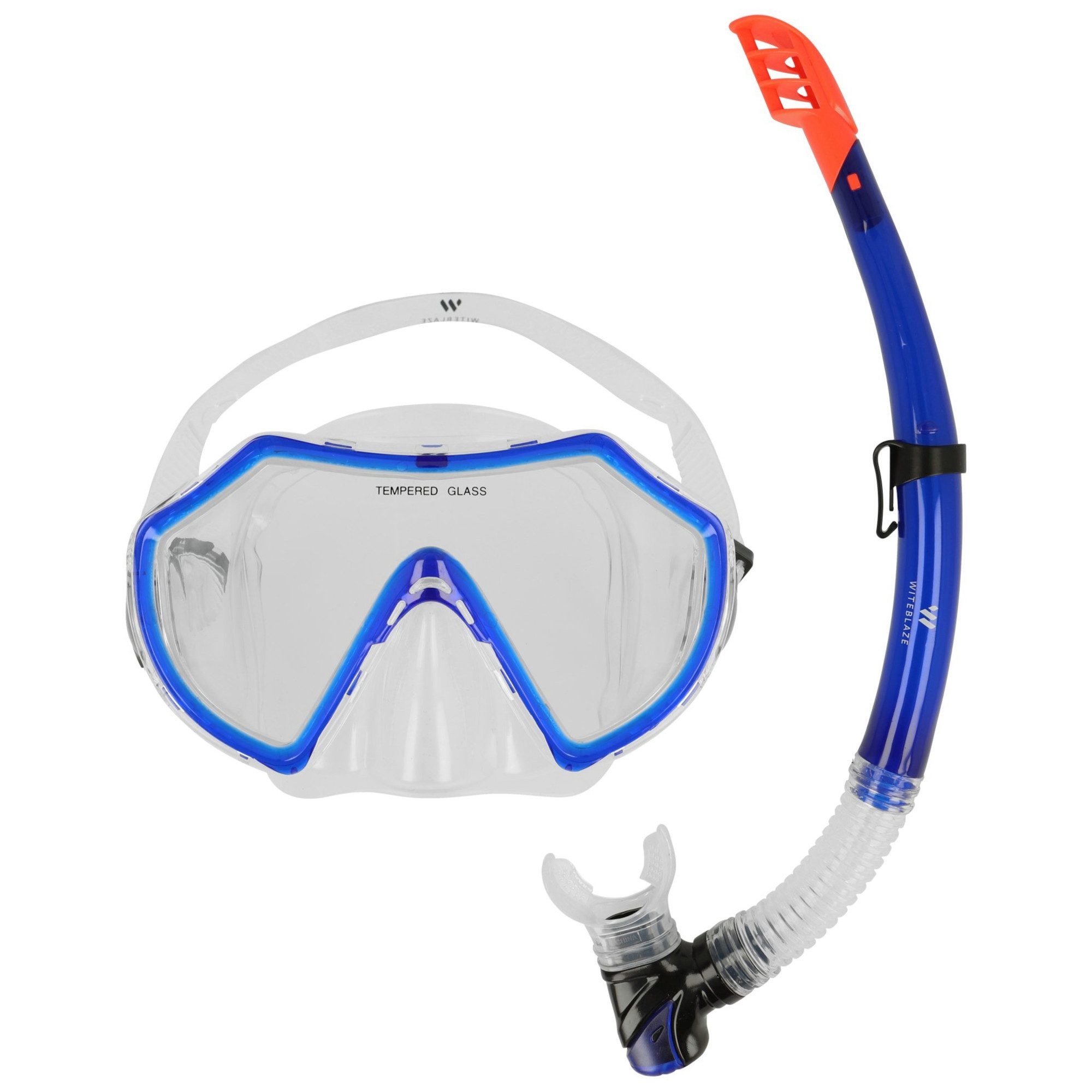 Witeblaze Schwimmbrille Witeblaze Unisex Schnorchelset YUCATAN 1109550
