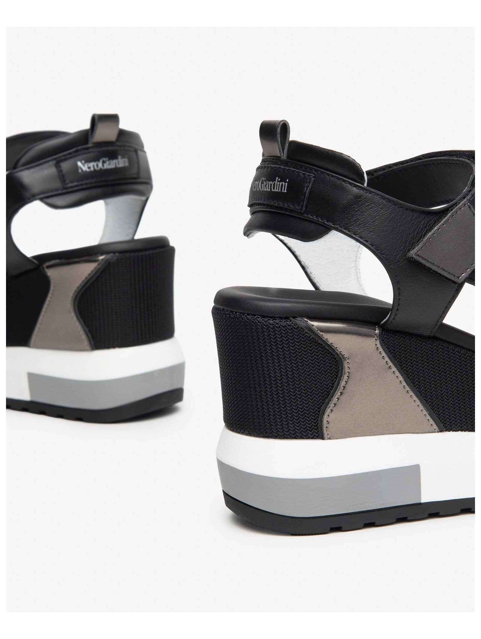 Nero Giardini Nero Giardini Sandalen Leder Keilsandalette