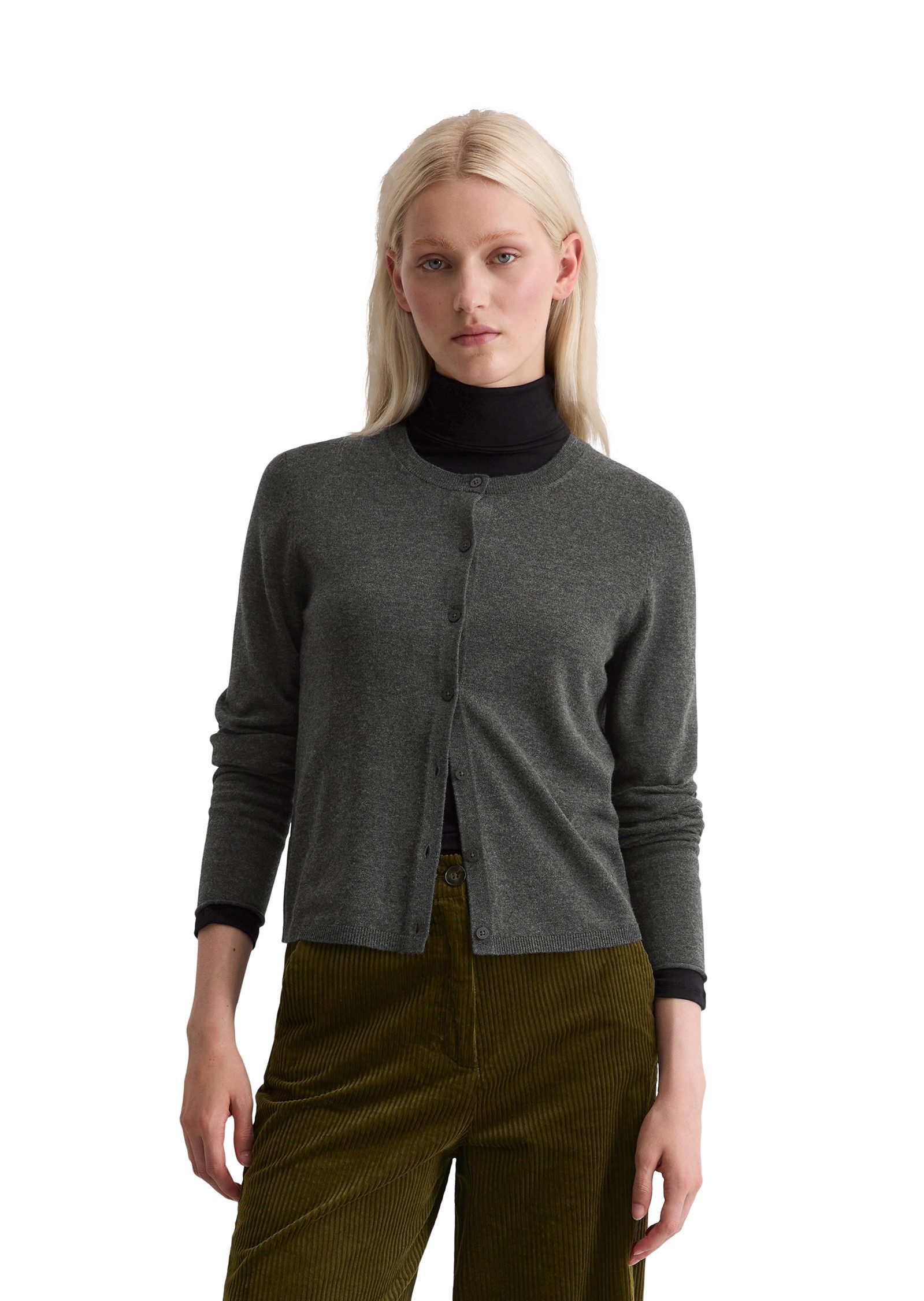 Marc O'Polo Cardigan aus Schurwolle-Viskose-Mix