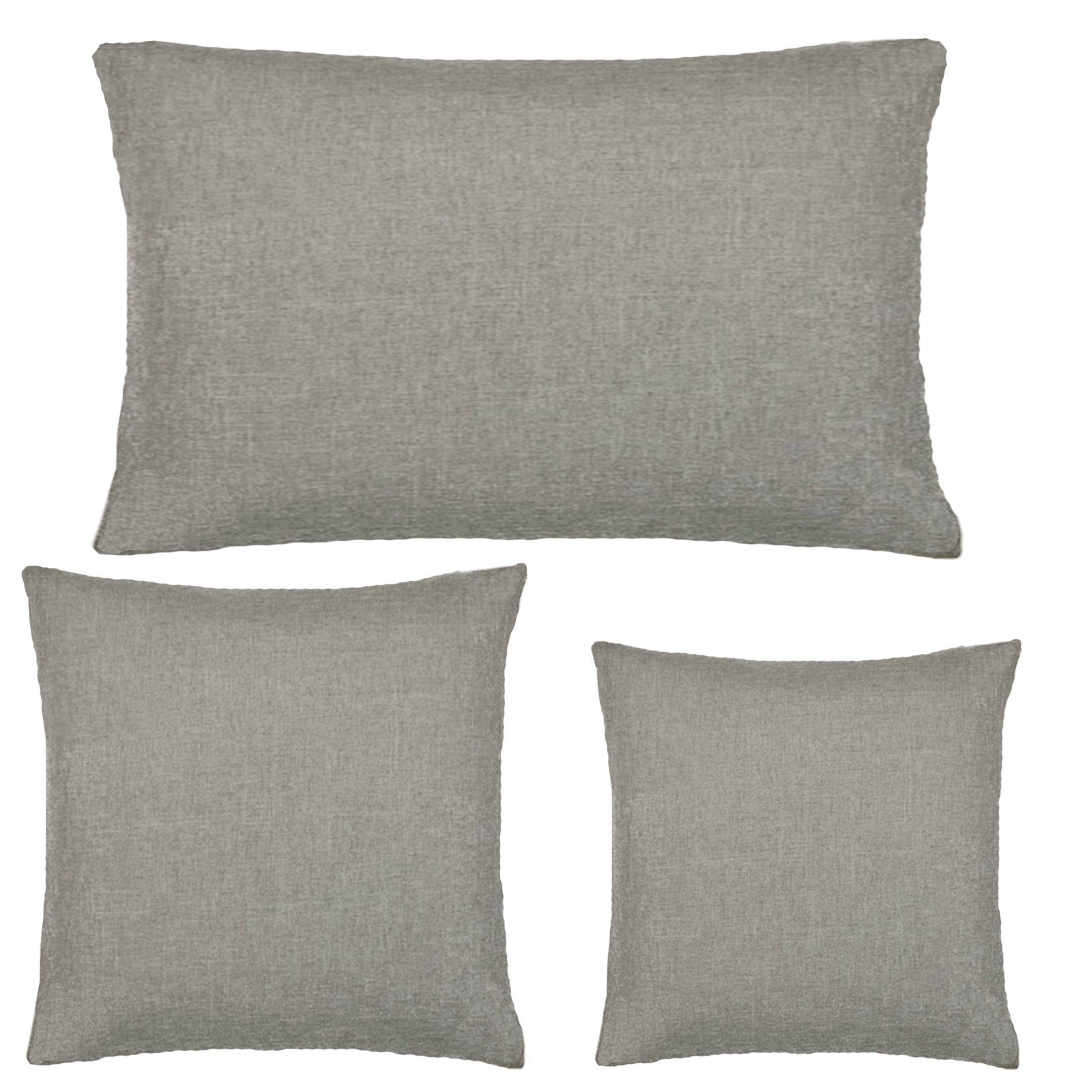 JEMIDI Kissenbezüge 2x Kissenbezug, Leinenlook, 50x50cm, günstig online kaufen