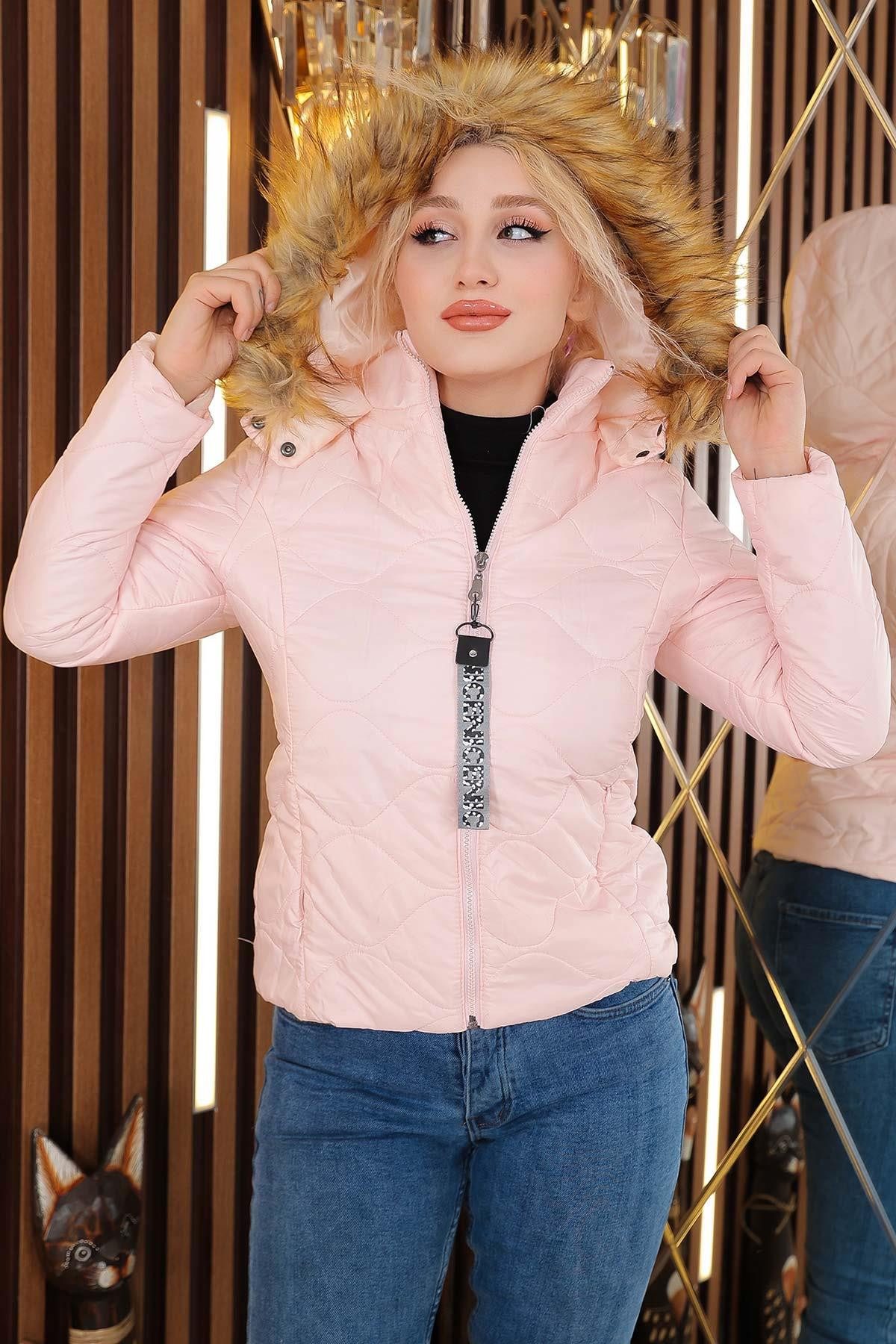 MODAMİHRAM Windbreaker Kurze gesteppte Pufferjacke günstig online kaufen