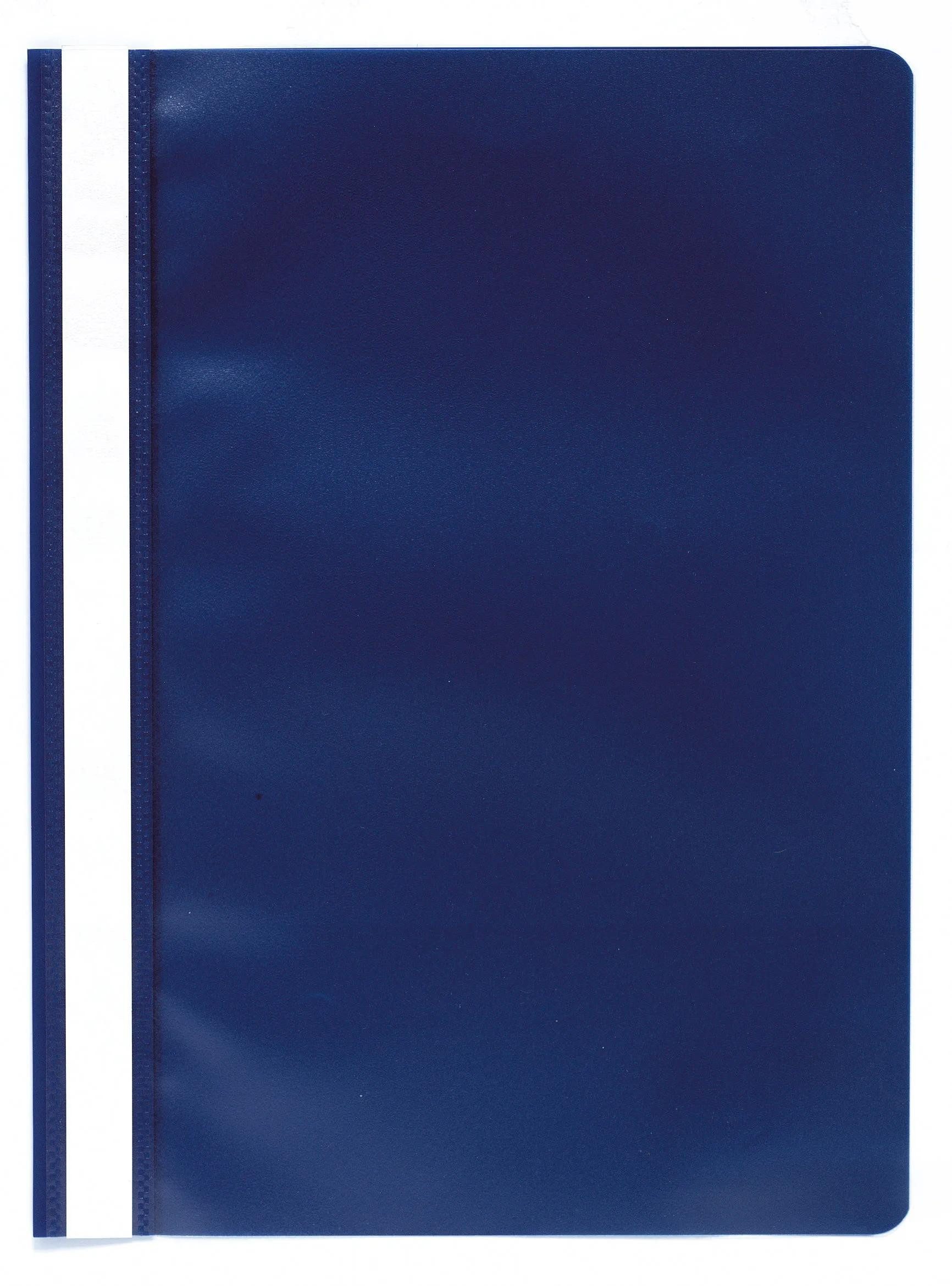 EXACOMPTA Bewerbungsmappe 25x Schnellhefter A4 aus PP - Blau - 449207B, Palstik Schnellhefter