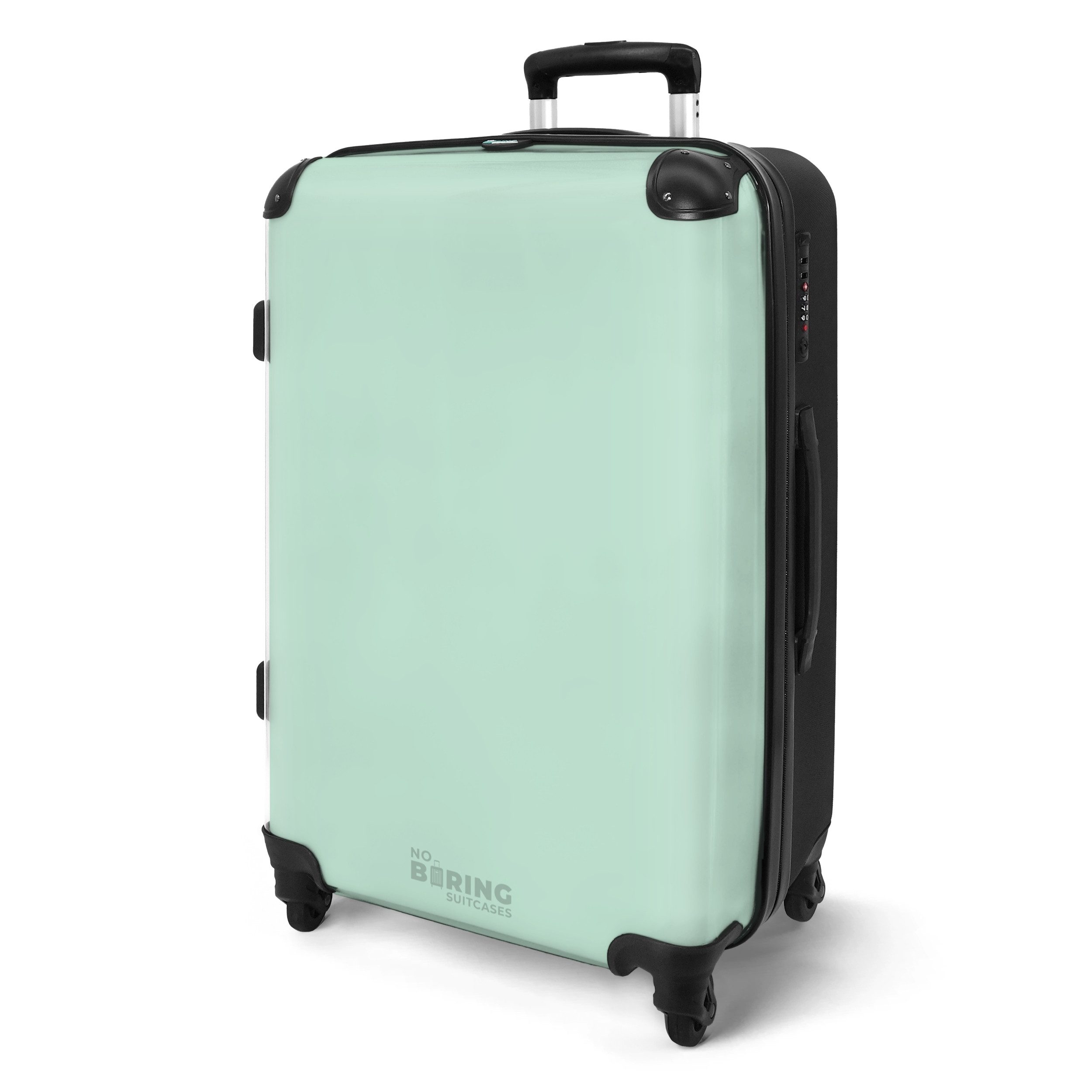 NoBoringSuitcases.com© Hartschalen-Trolley Pastellgrün 67 cm - günstig online kaufen