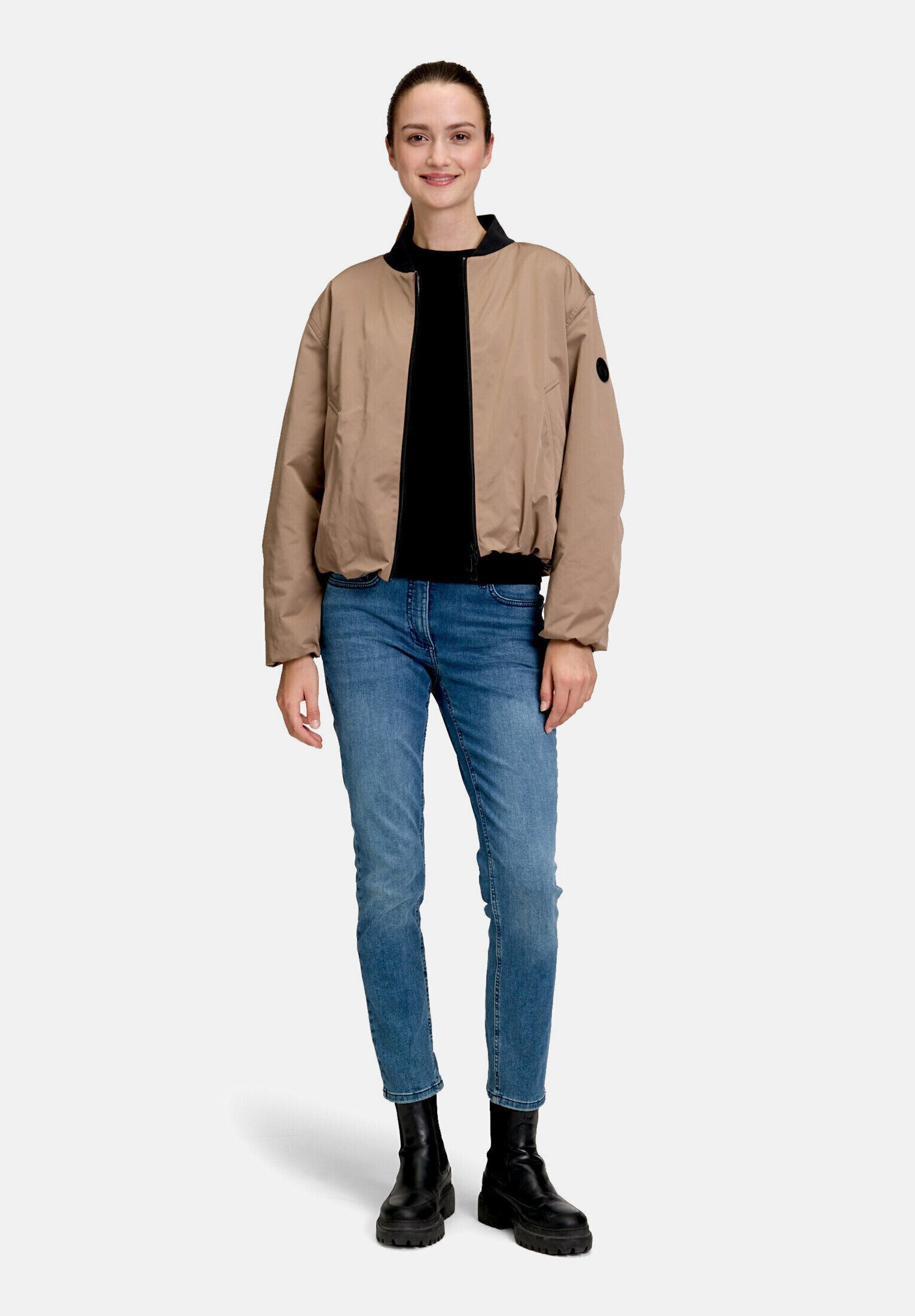Amber & June Winterjacke Damen mit Kragen