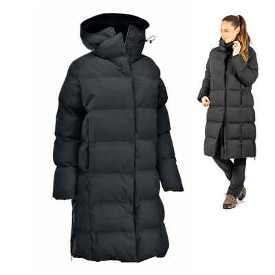 Maul Trekkingjacke Maul - Halifax Megatex Steppmantel Wintermantel 20.0, schwarz