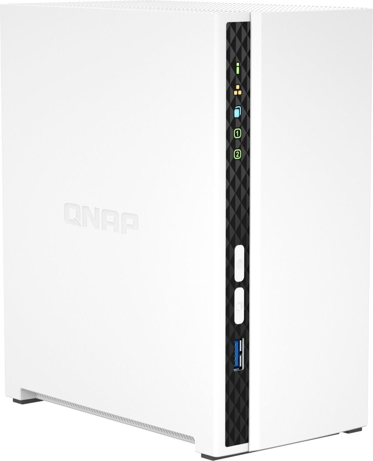 QNAP QNAP Turbo Station TS-233, 1x Gb LAN + Seagate Iro PC-Arbeitsspeicher