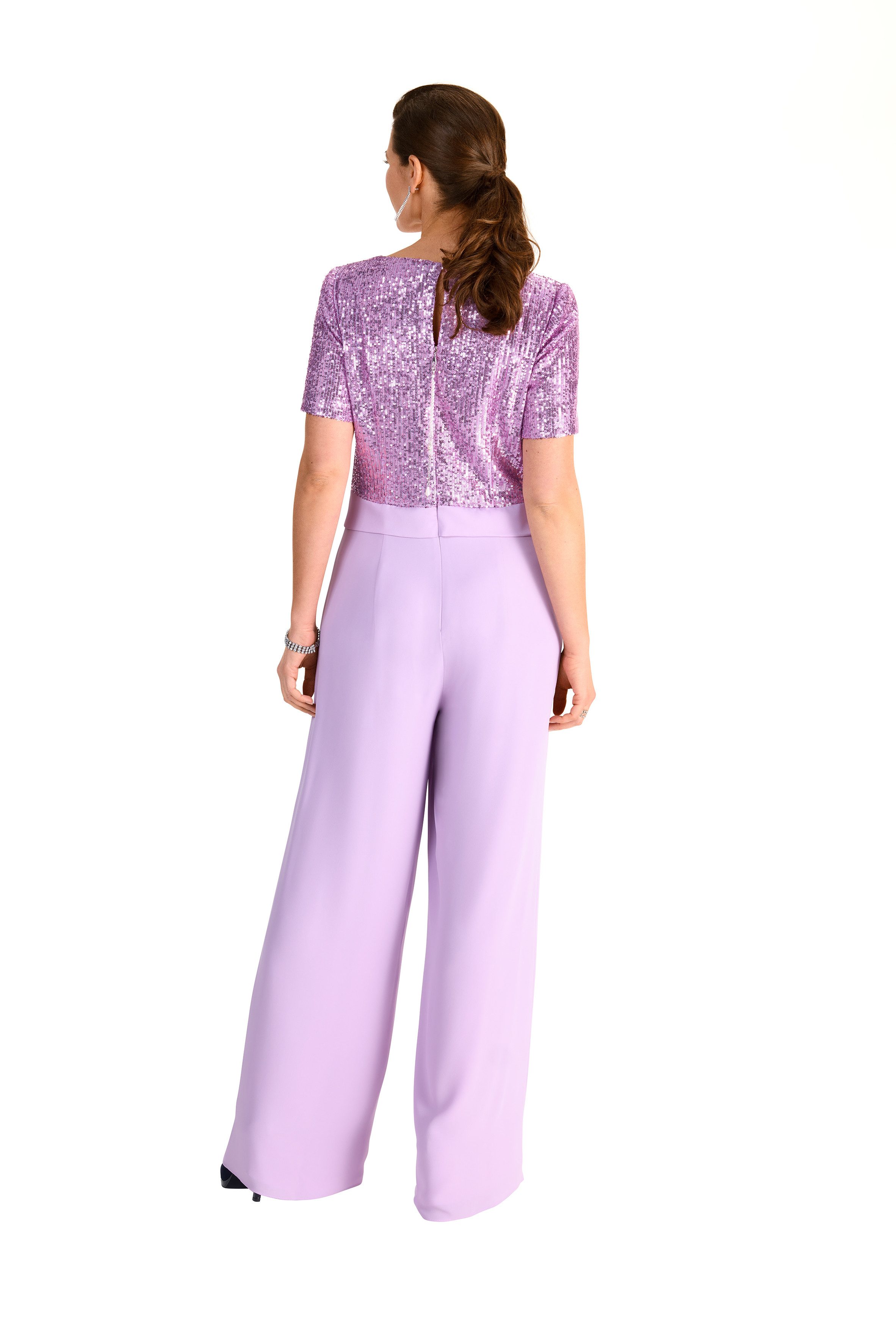 HERMANN LANGE Collection Culotte-Overall mit Pailletten