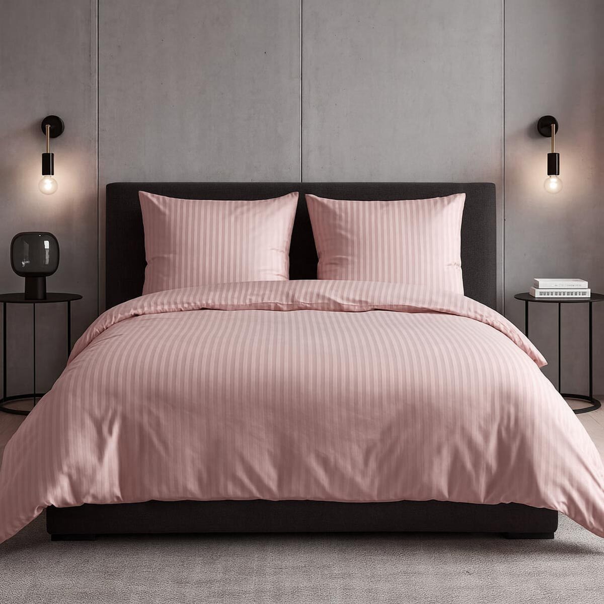 TRAUMSCHLAF Bettwäsche Stripe, Mako Satin, 3 teilig, hochwertige Satin Bett günstig online kaufen